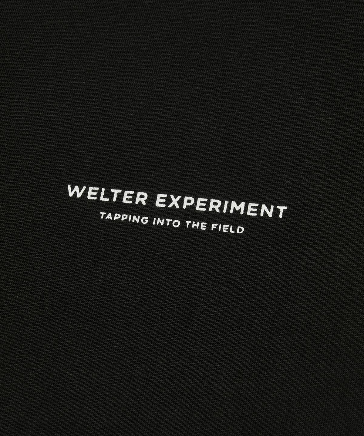 웰터 익스페리먼트(WELTER EXPERIMENT) SUNRISE T-SHIRT_BLACK