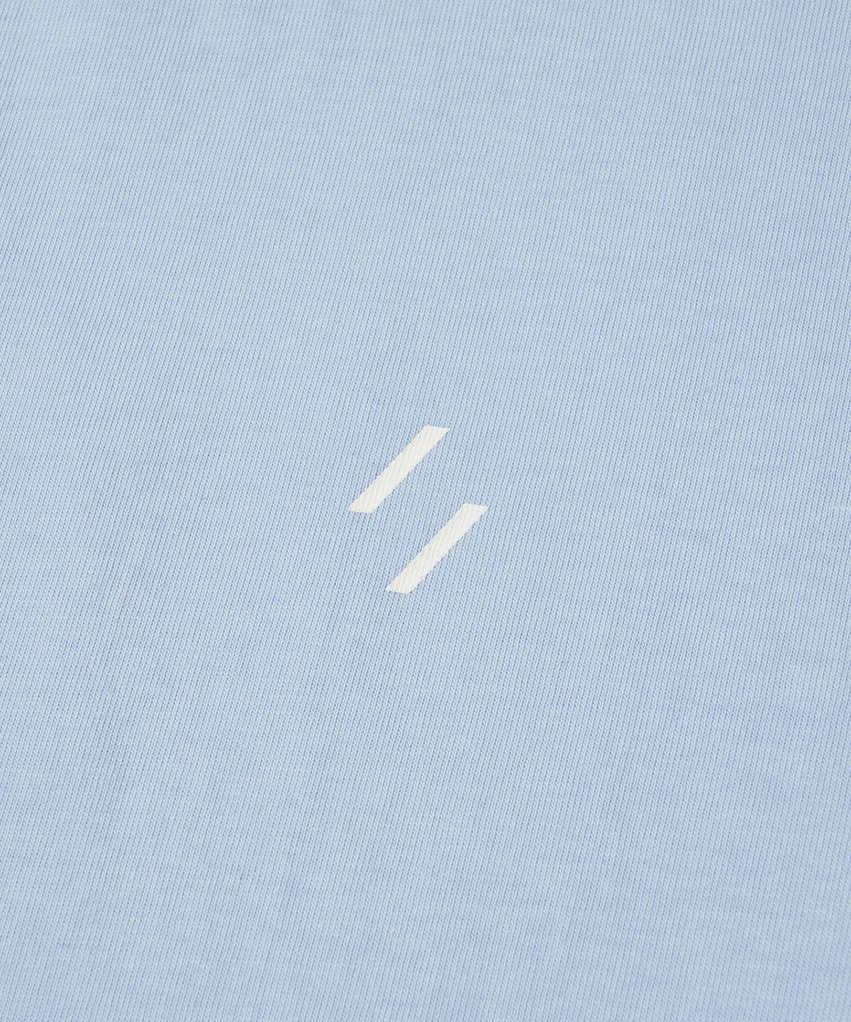 웰터 익스페리먼트(WELTER EXPERIMENT) SUNRISE T-SHIRT_SKY BLUE