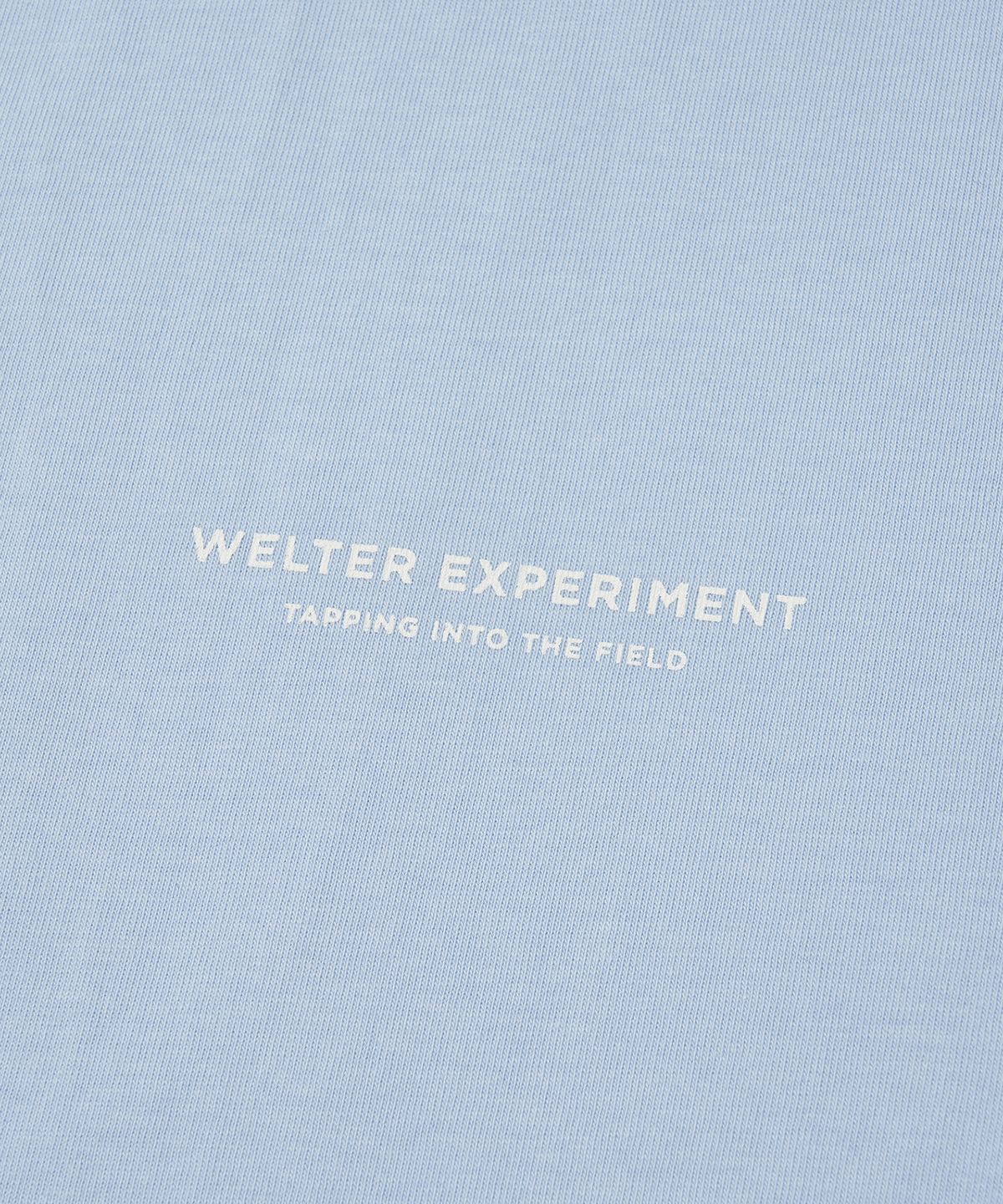 웰터 익스페리먼트(WELTER EXPERIMENT) SUNRISE T-SHIRT_SKY BLUE