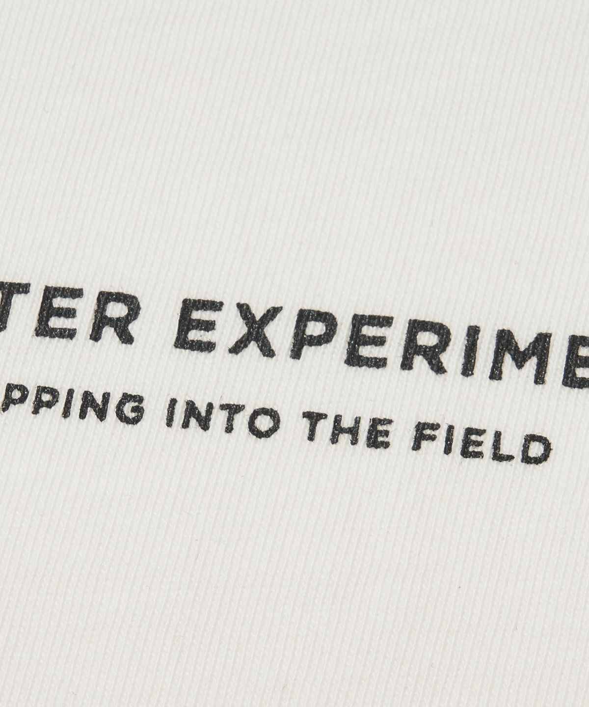 웰터 익스페리먼트(WELTER EXPERIMENT) TREE RING T-SHIRT_WHITE