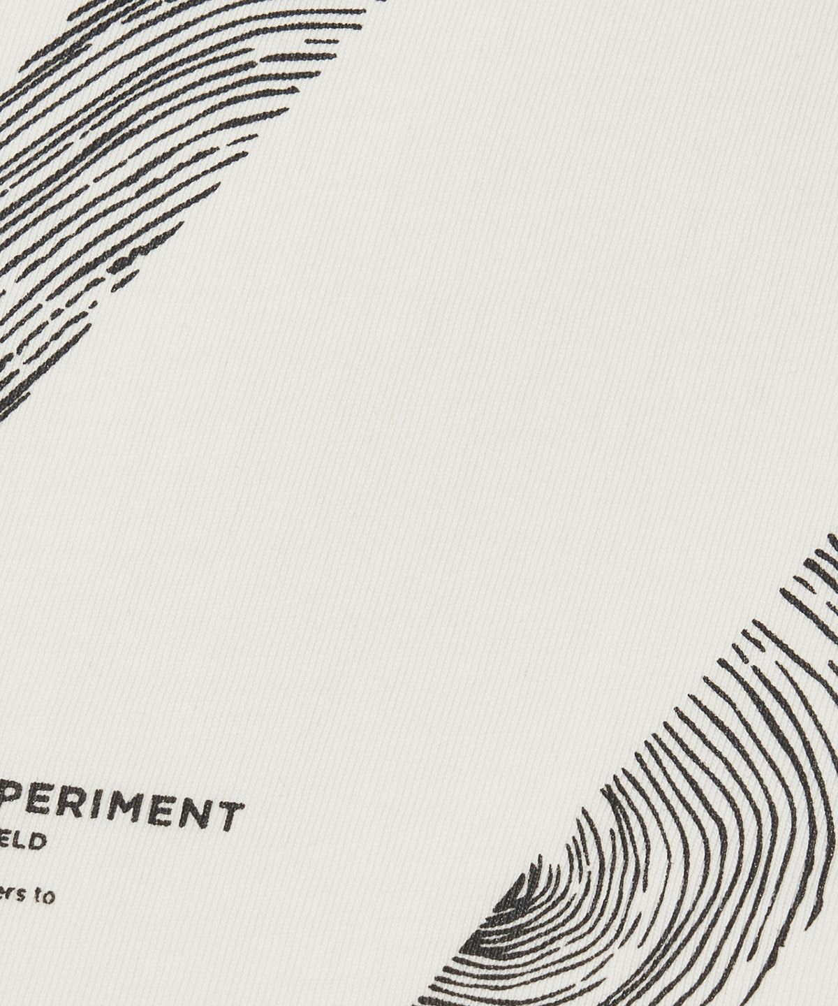 웰터 익스페리먼트(WELTER EXPERIMENT) TREE RING T-SHIRT_WHITE