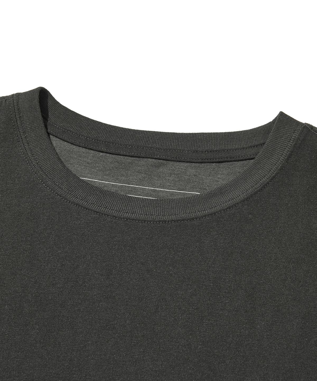 웰터 익스페리먼트(WELTER EXPERIMENT) TREE RING T-SHIRT_CHARCOAL