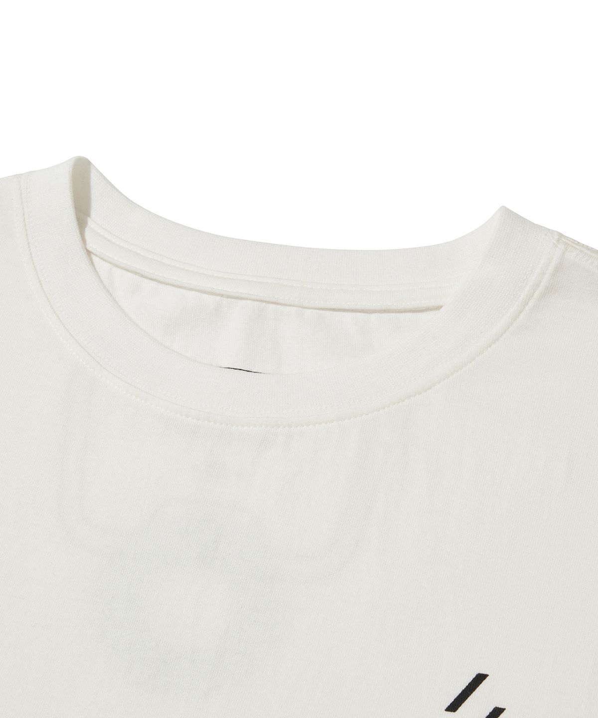 웰터 익스페리먼트(WELTER EXPERIMENT) NATURE BALANCE T-SHIRT_WHITE