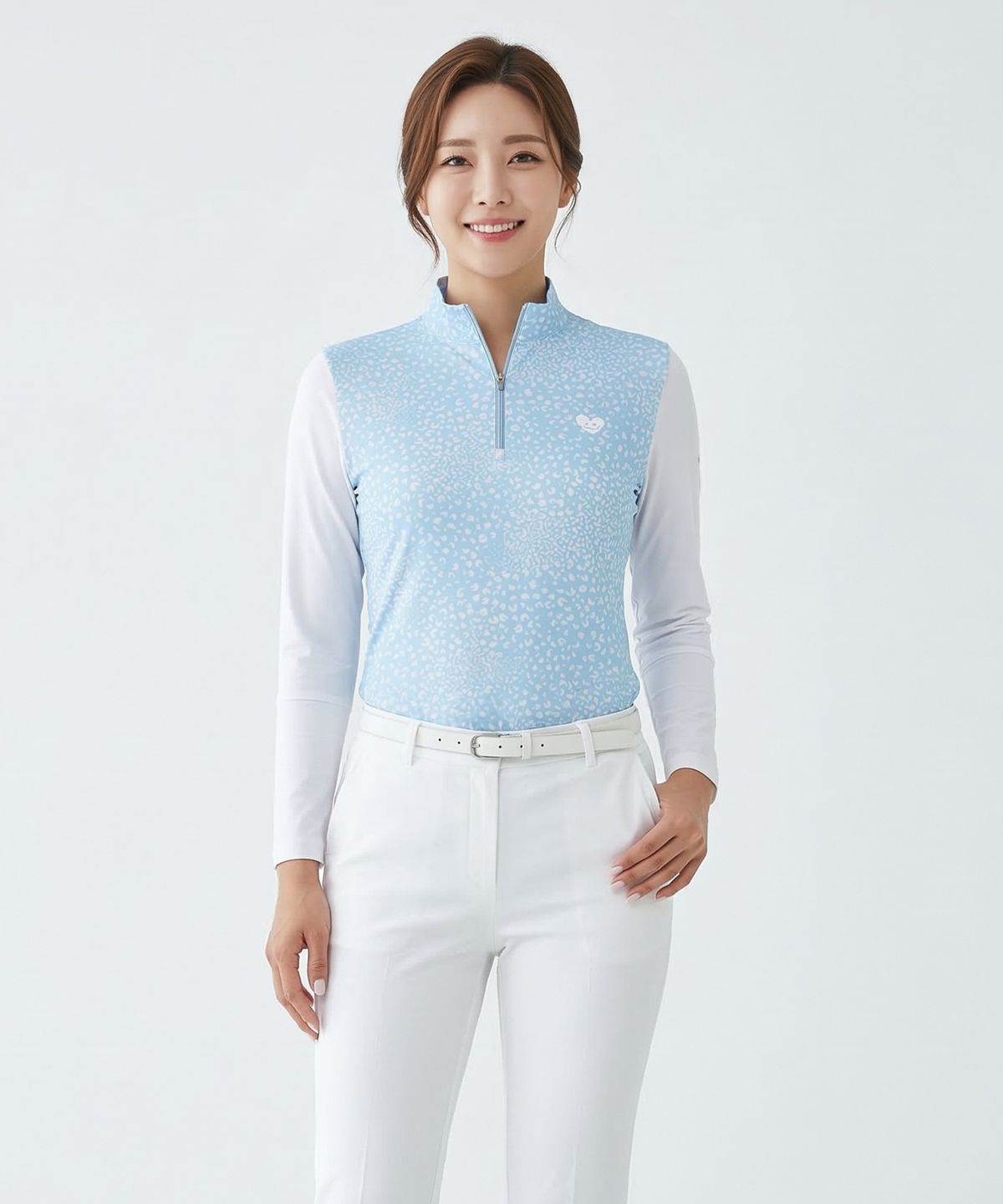 엑스트라스포티(EXTRASPORTY) 필드여신 여성 기능성 냉감 메쉬 집업 티셔츠 5 Colors