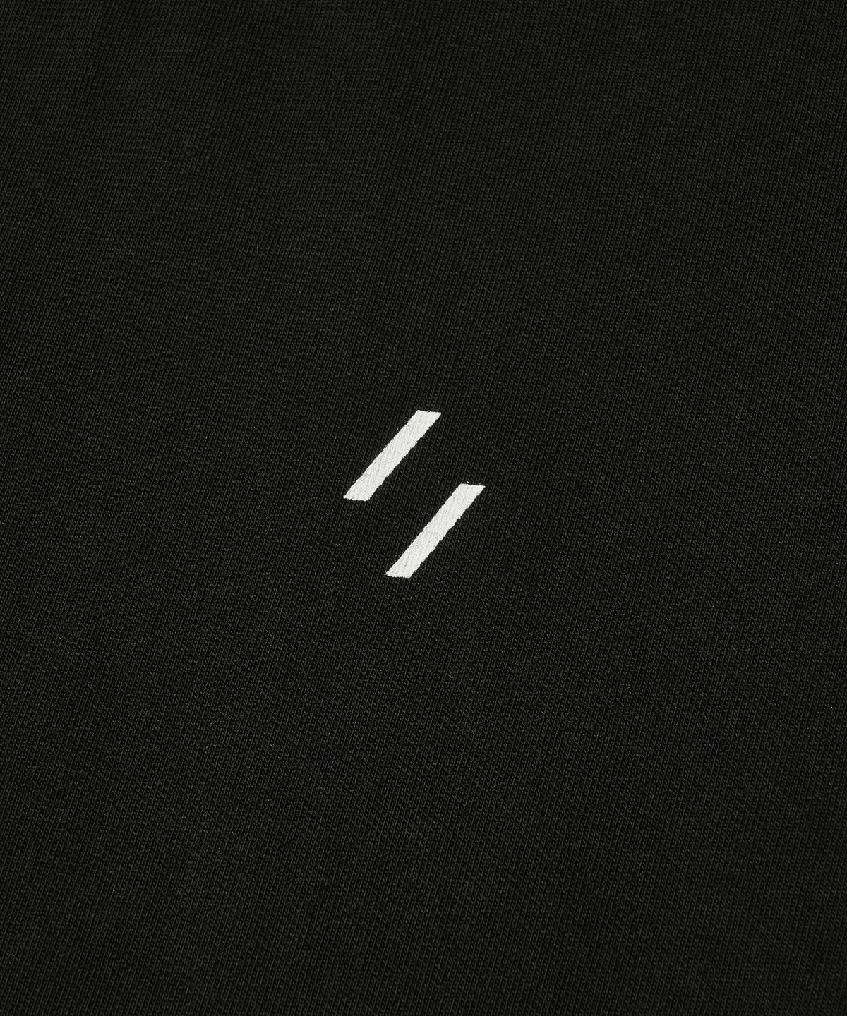 웰터 익스페리먼트(WELTER EXPERIMENT) NATURE BALANCE T-SHIRT_BLACK