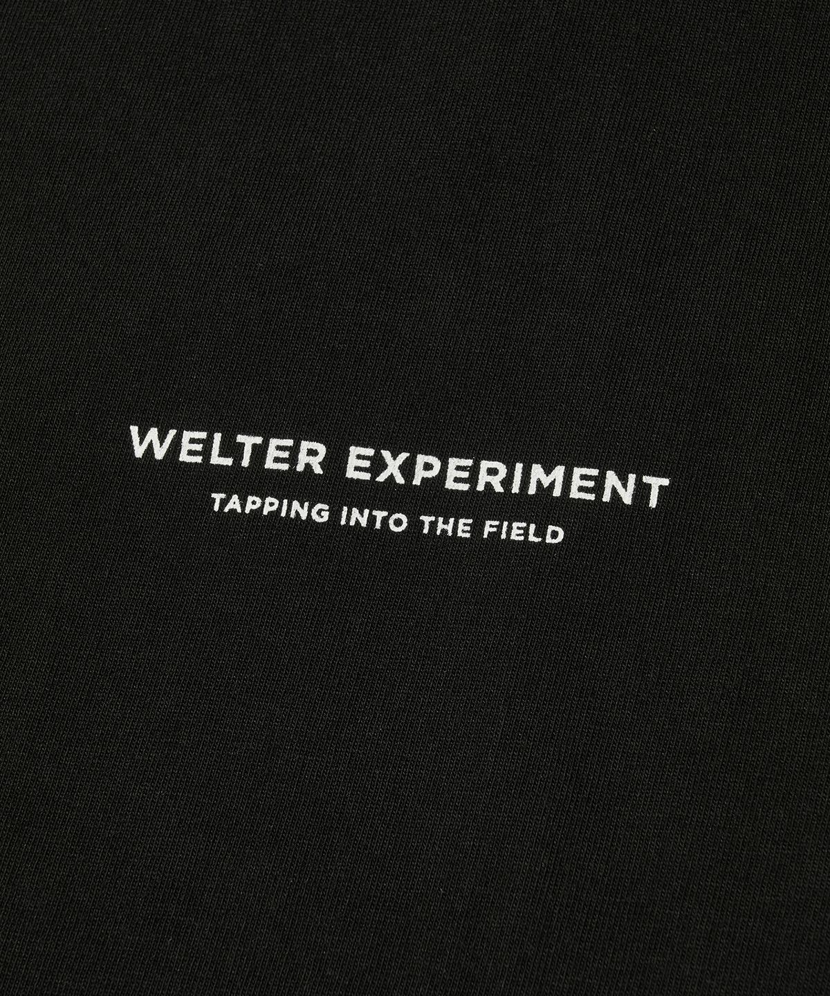 웰터 익스페리먼트(WELTER EXPERIMENT) NATURE BALANCE T-SHIRT_BLACK