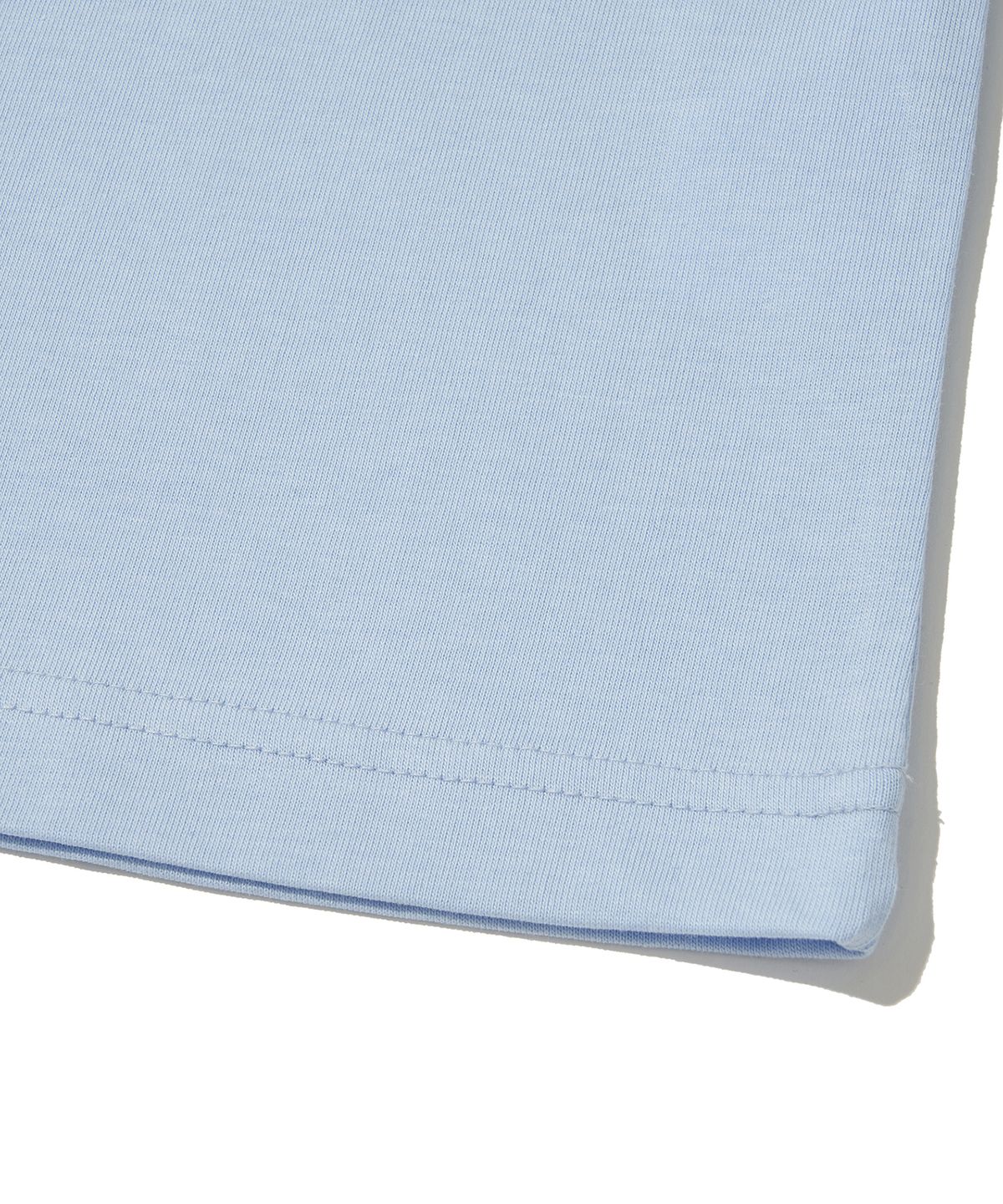 웰터 익스페리먼트(WELTER EXPERIMENT) NATURE BALANCE T-SHIRT_SKY BLUE