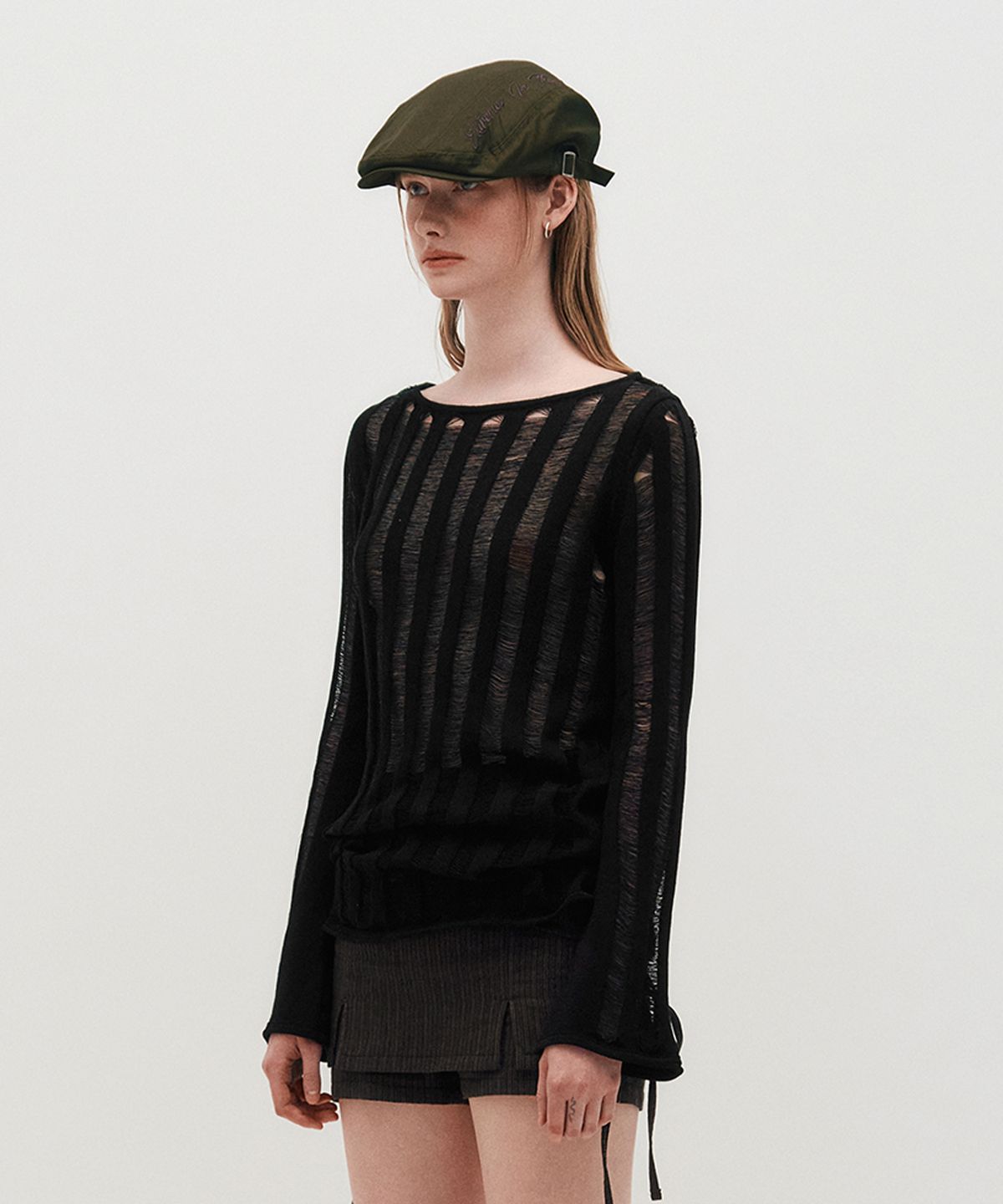 킴지수(KIMZISU) Loose Gauge Knit _ BLACK