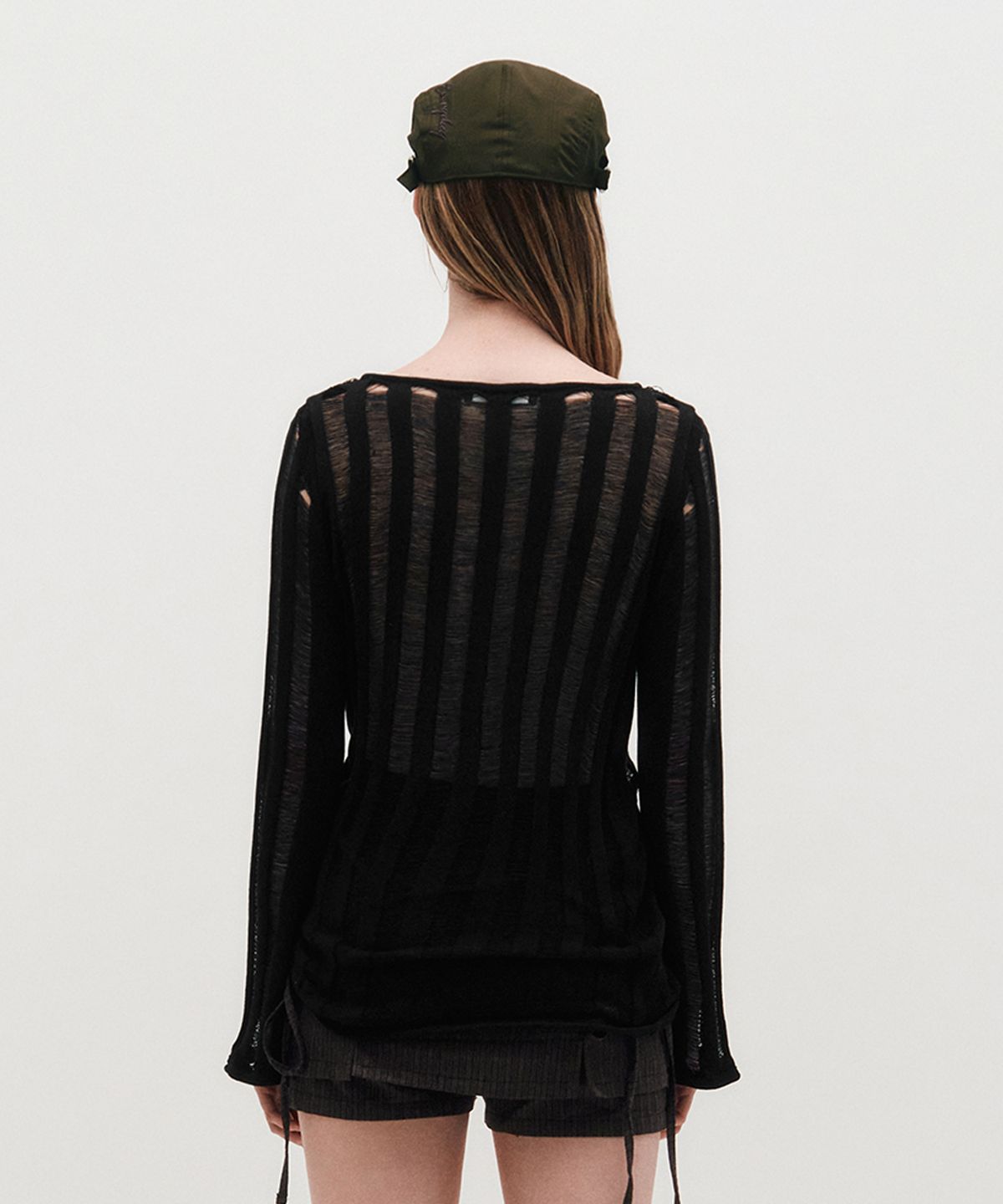 킴지수(KIMZISU) Loose Gauge Knit _ BLACK