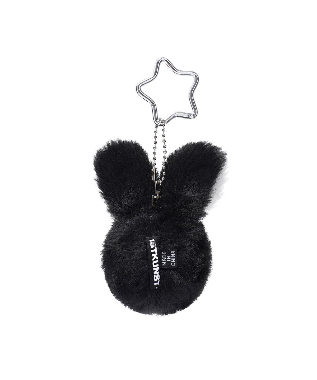 이스트쿤스트(ISTKUNST) ODD RABBIT FACE DOLL KEY CHAIN_BLACK(IK2FMMAB60A)