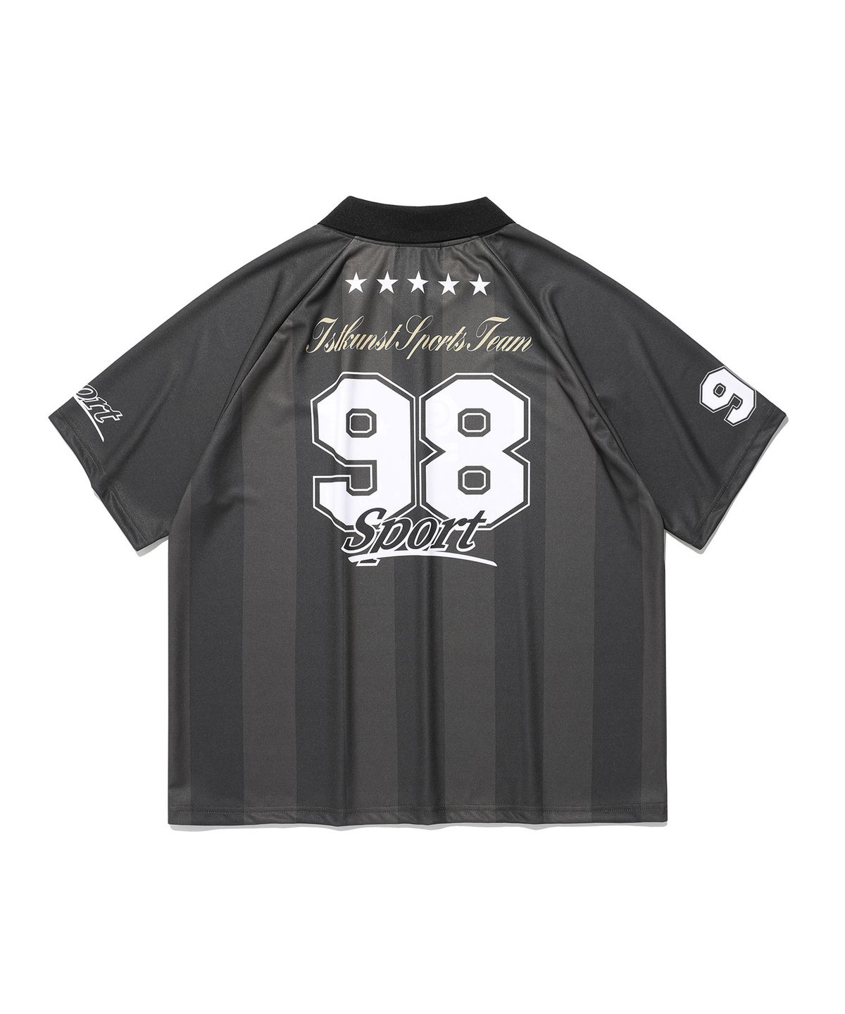 이스트쿤스트(ISTKUNST) SOCCER JERSEY_ASH KHAKI(IK2FMMT540A)