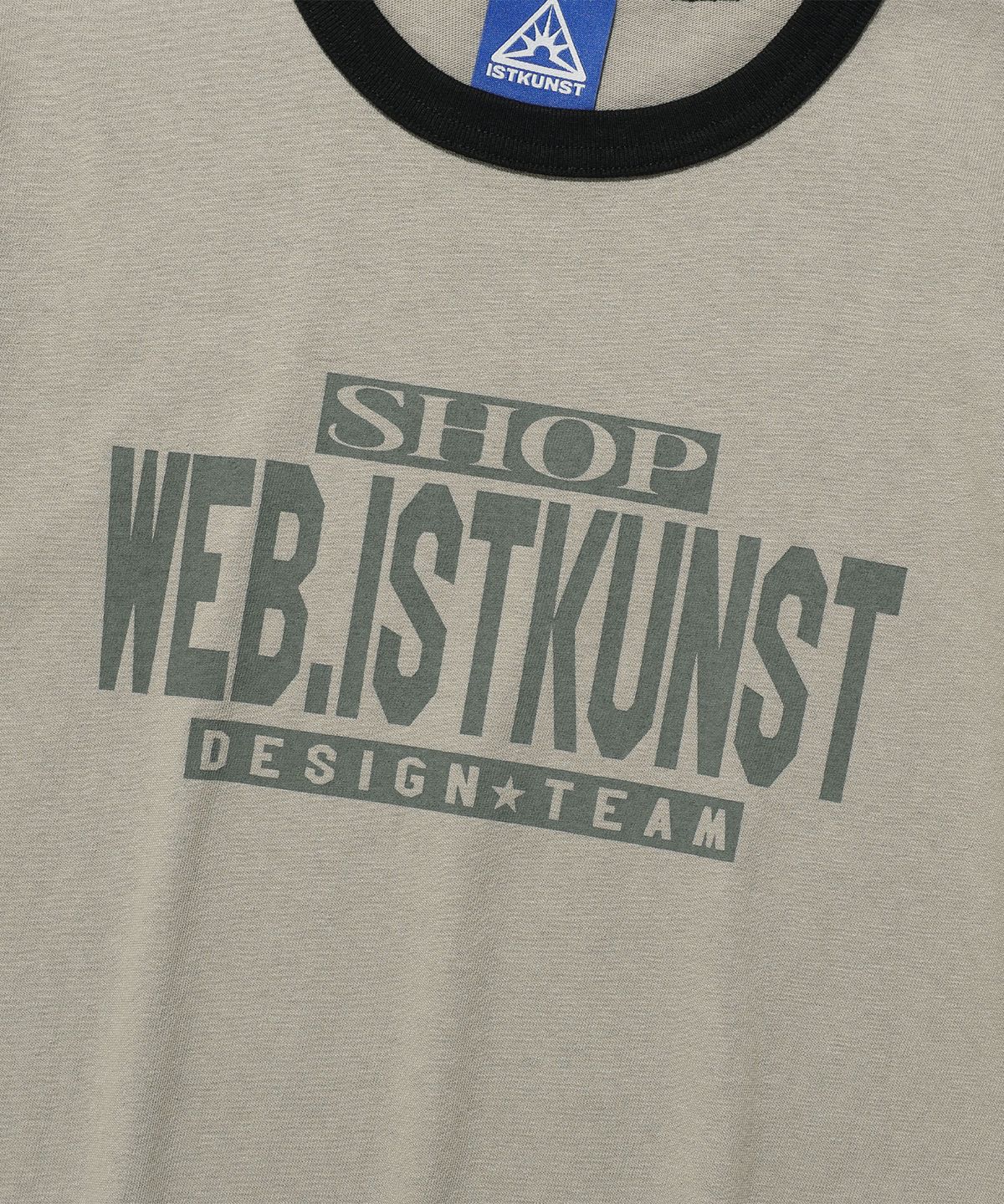 이스트쿤스트(ISTKUNST) SHOP CROP RINGER TEE_BEIGE(IK2FMFT528A)