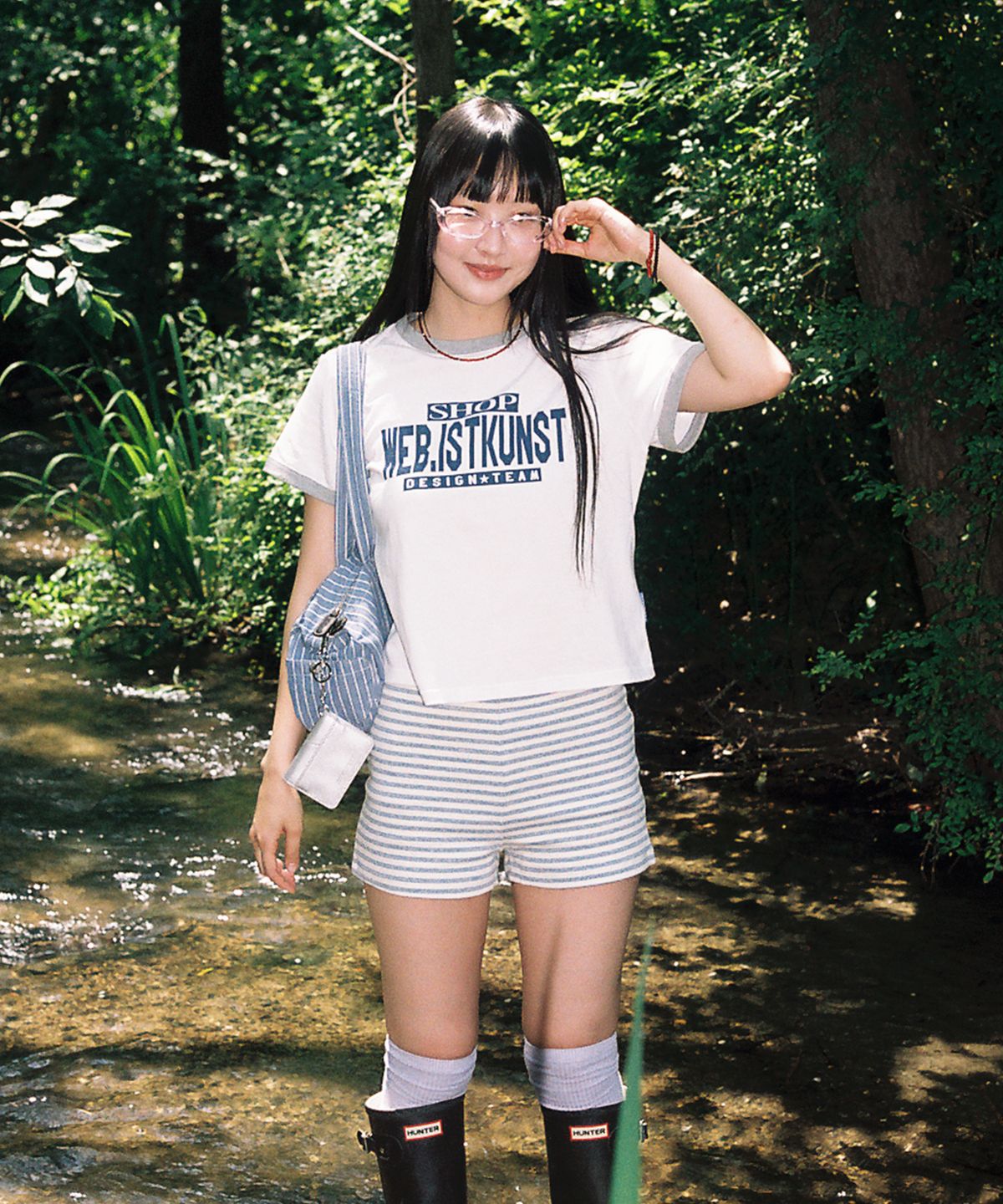 이스트쿤스트(ISTKUNST) SHOP CROP RINGER TEE_WHITE(IK2FMFT528A)