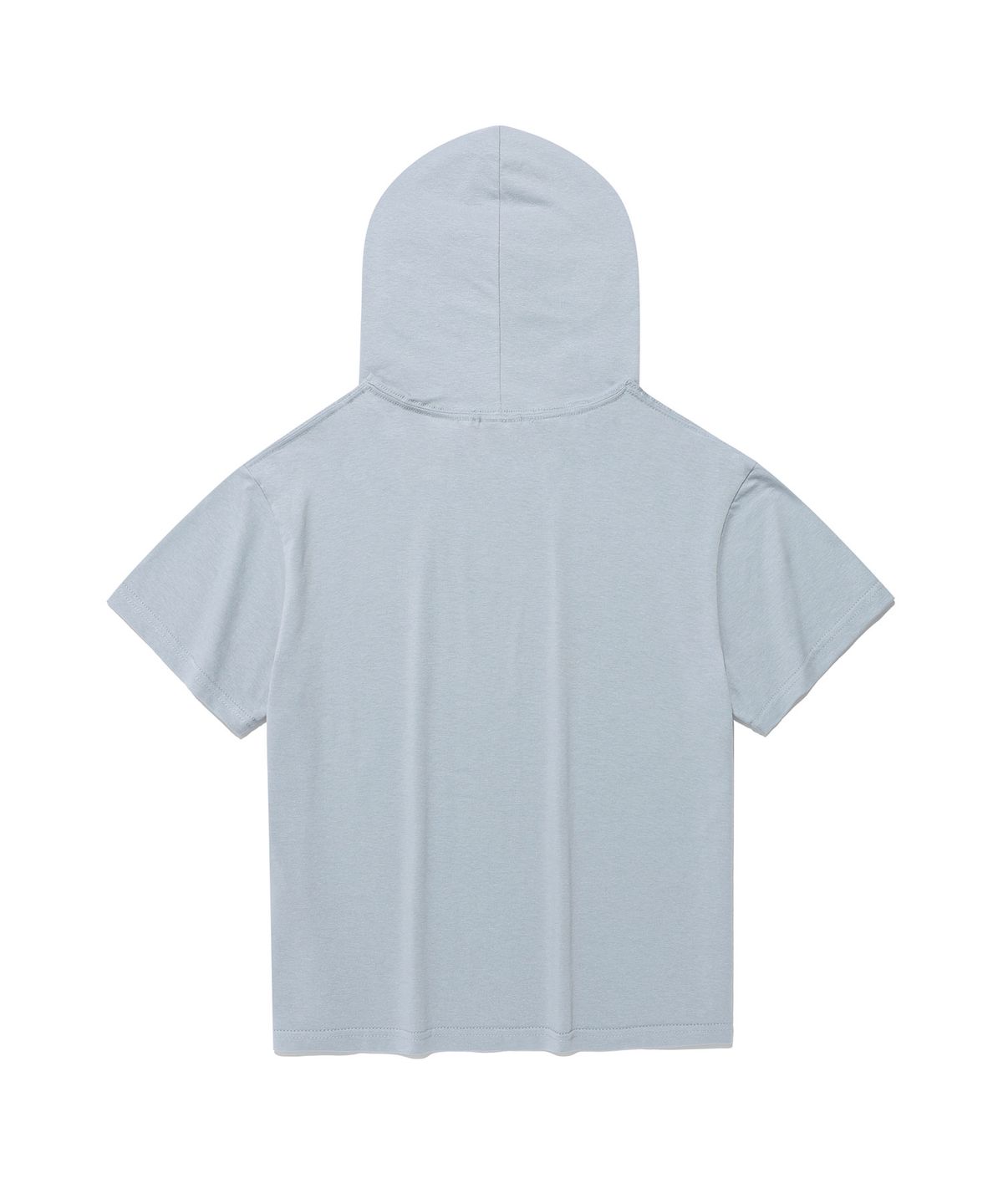 이스트쿤스트(ISTKUNST) STICKER HOODED CROP TEE_BLUE(IK2FMFT526A)
