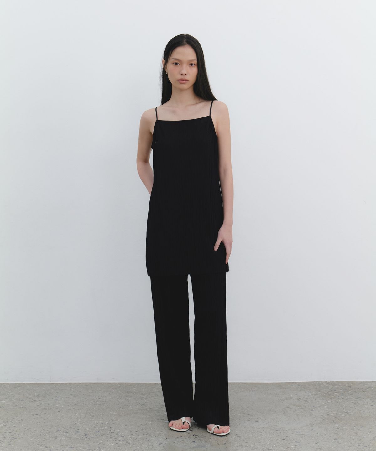 유라고(URAGO) Pleats camisole dress