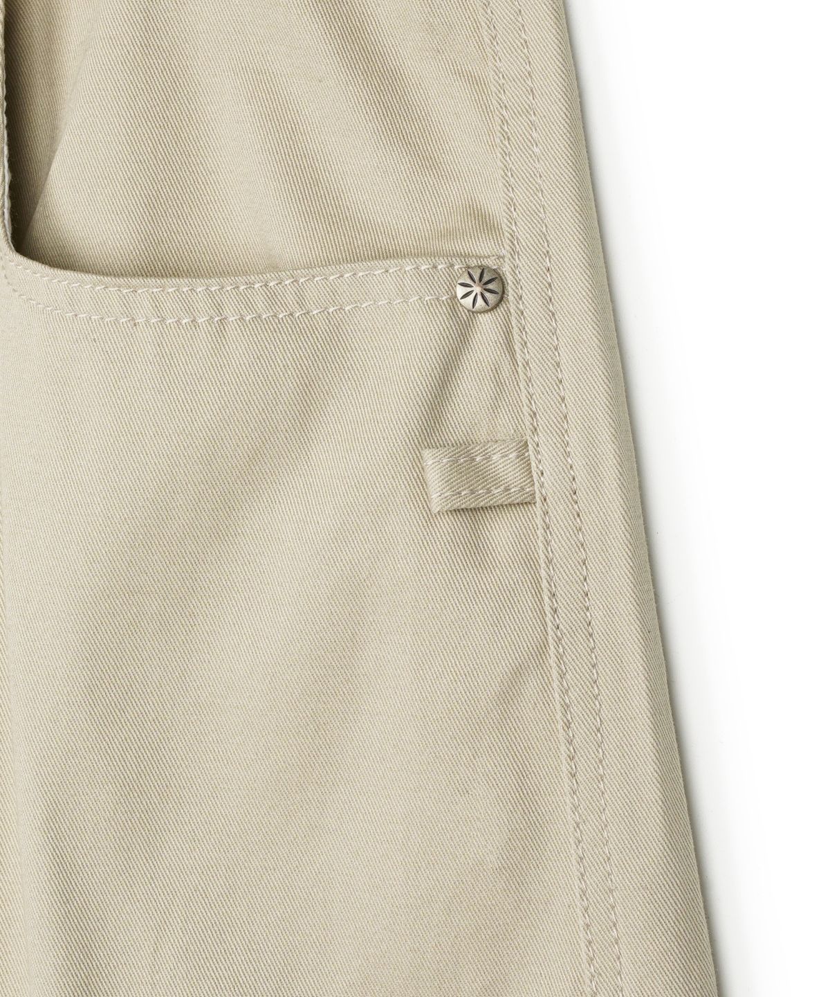 아이돈워너셀(IDWS) Andy Twill Balloon Cargo Pants Beige