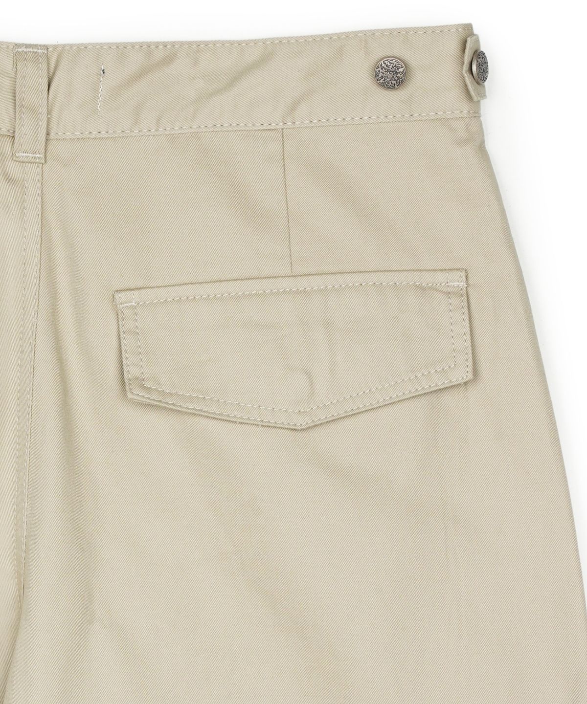 아이돈워너셀(IDWS) Andy Twill Balloon Cargo Pants Beige