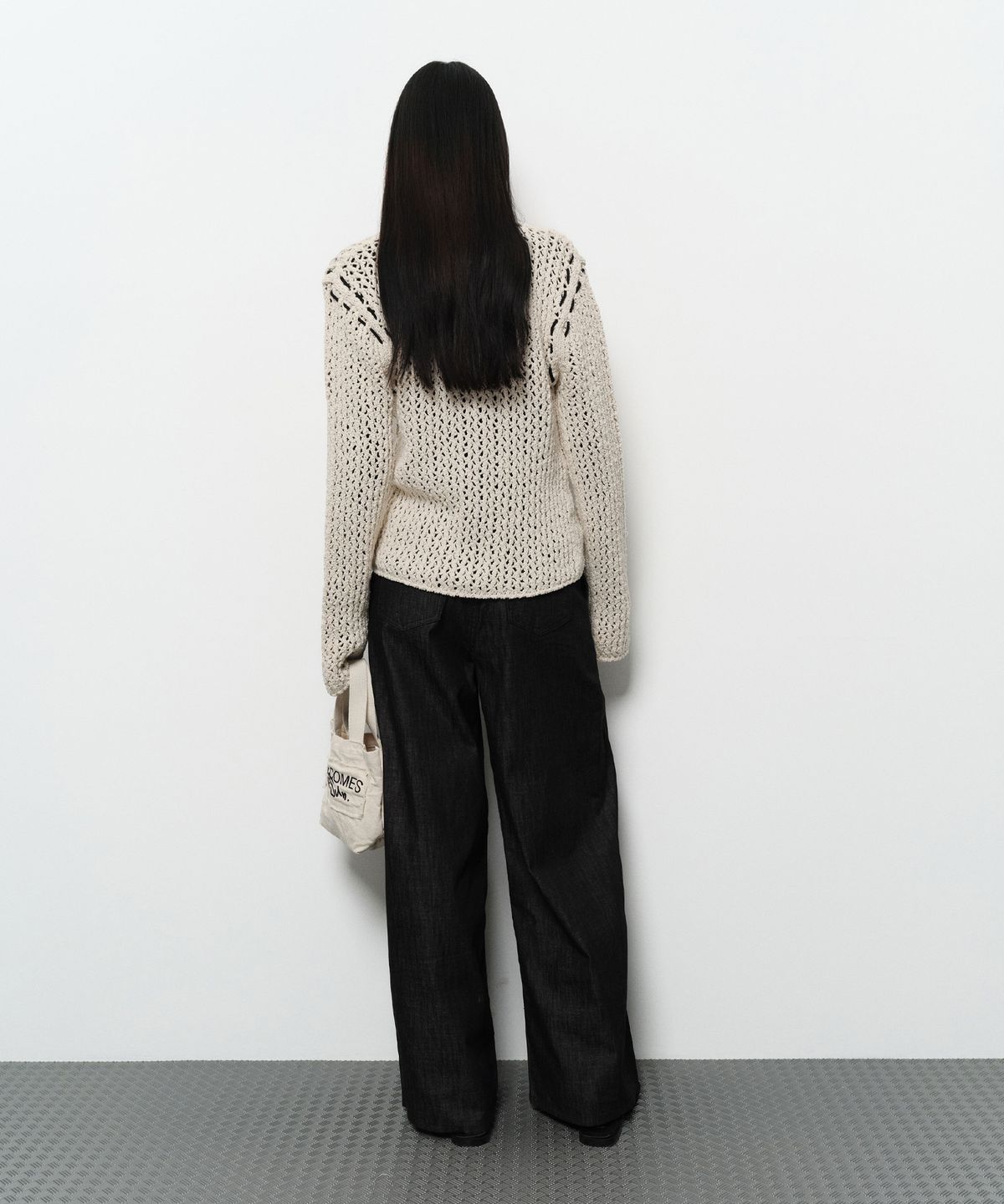 다이애그널(DIAGONAL) HERE COMES THE SUN MINI BAG (ivory)