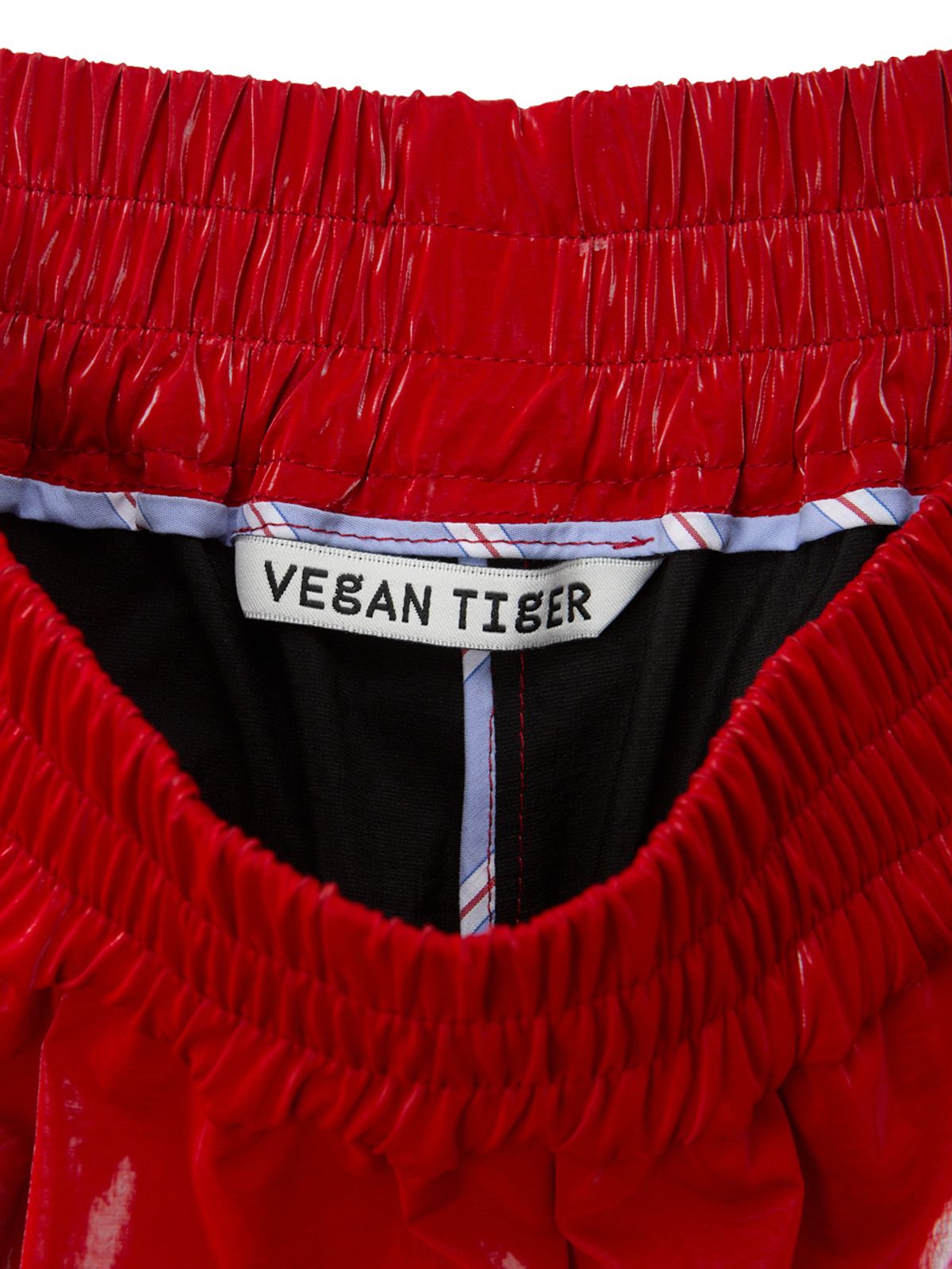 비건타이거(VEGAN TIGER) 한지 레이스 쇼츠_레드