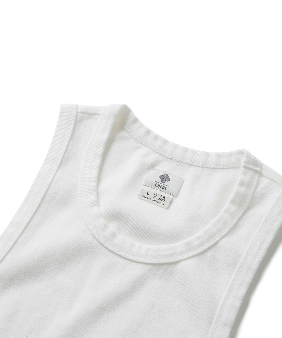 에스파이(ESFAI) SLEEVELESS (OFF WHITE)