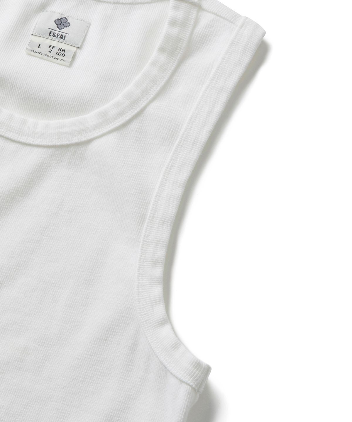 에스파이(ESFAI) SLEEVELESS (OFF WHITE)