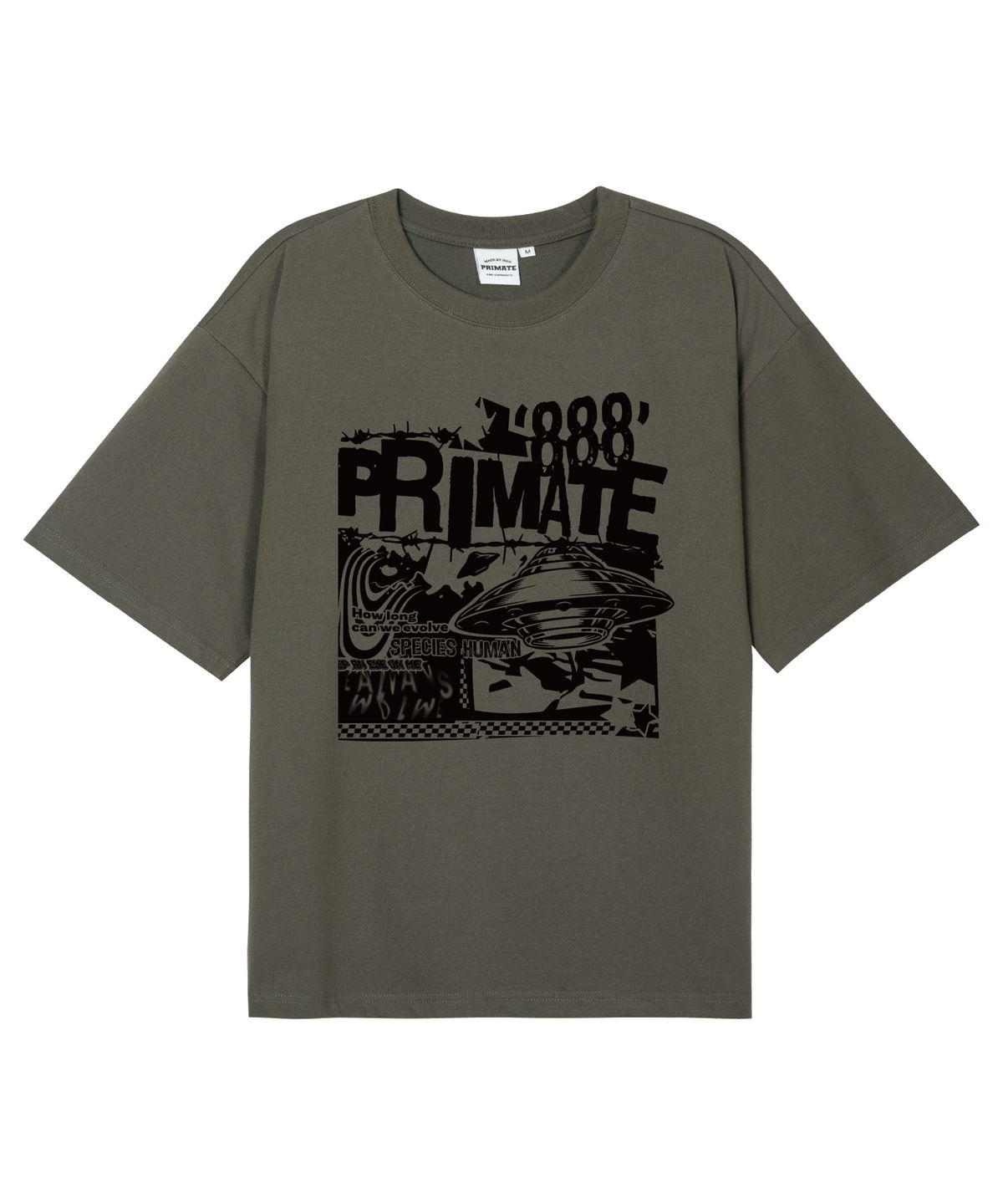 프라임에이트(PRIMATE) [COOL COTTON] SPACE 오버핏 반팔티셔츠 8 COLORS
