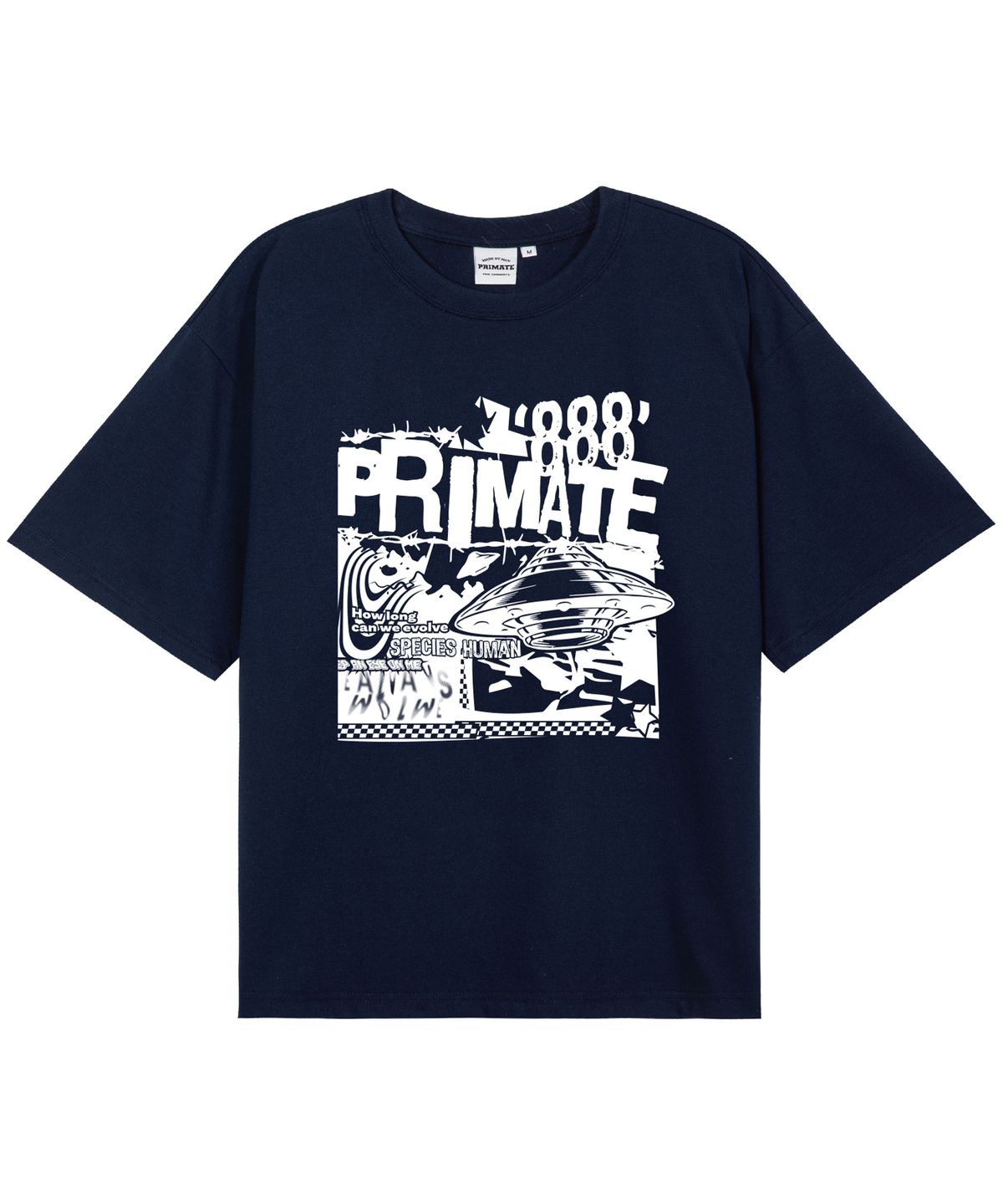 프라임에이트(PRIMATE) [COOL COTTON] SPACE 오버핏 반팔티셔츠 8 COLORS