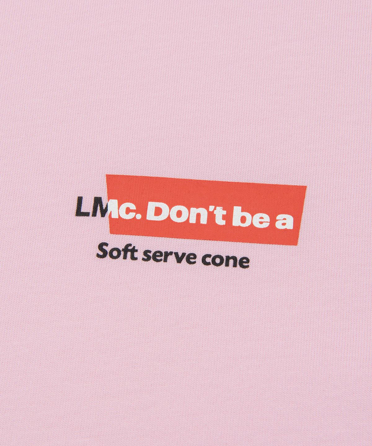 엘엠씨(LMC) SOFT ICE CREAM TEE light pink