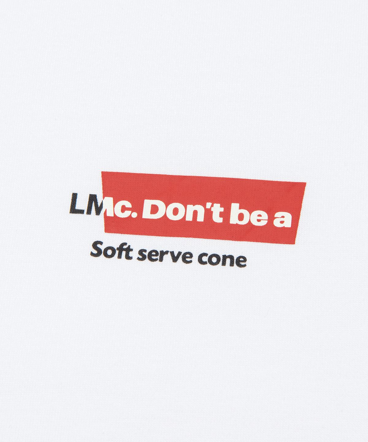 엘엠씨(LMC) SOFT ICE CREAM TEE white