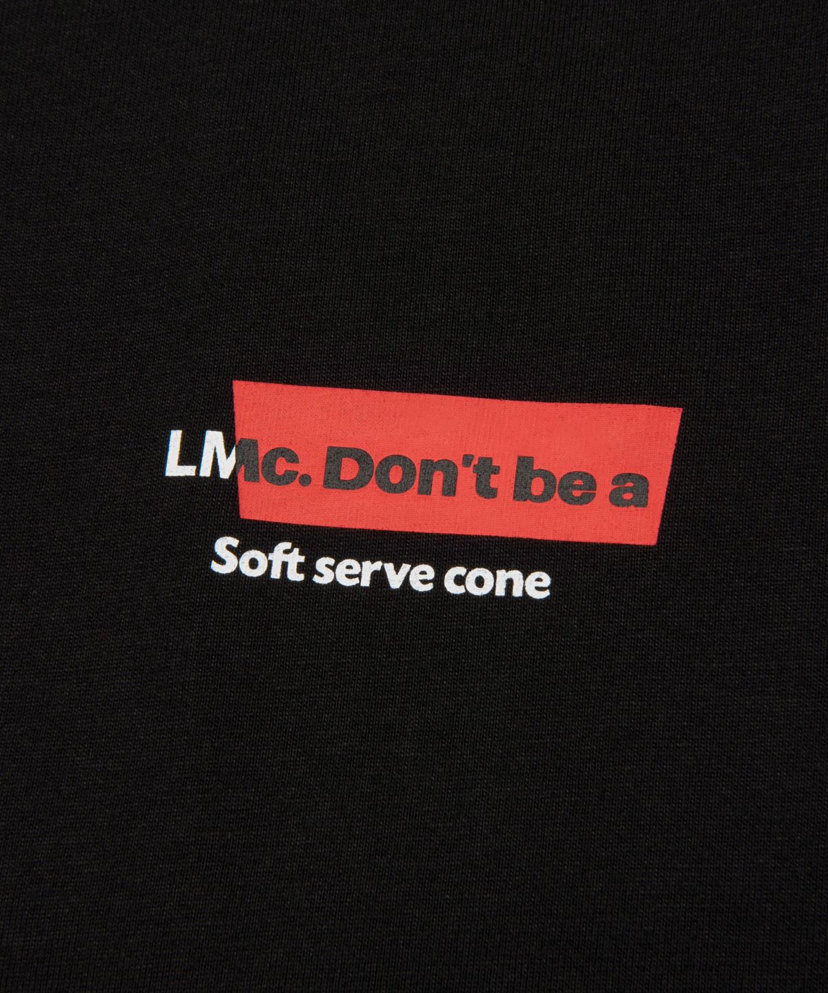 엘엠씨(LMC) SOFT ICE CREAM TEE black