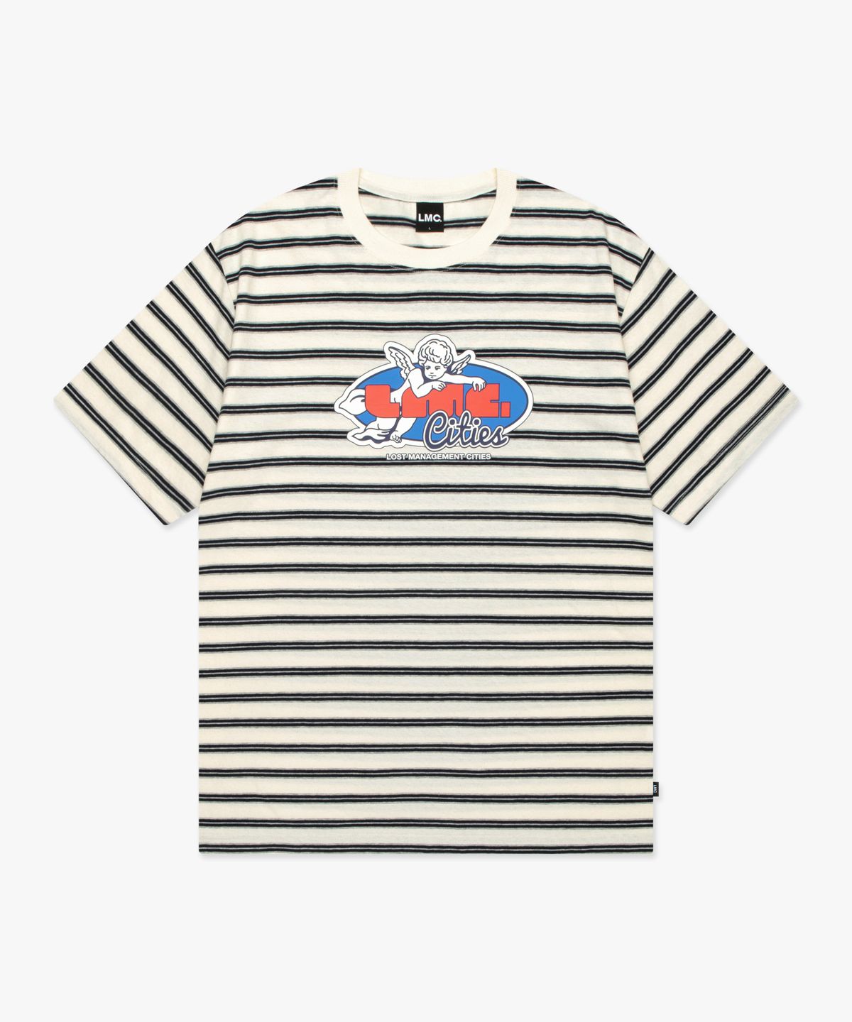 엘엠씨(LMC) ANGEL STRIPE TEE off white