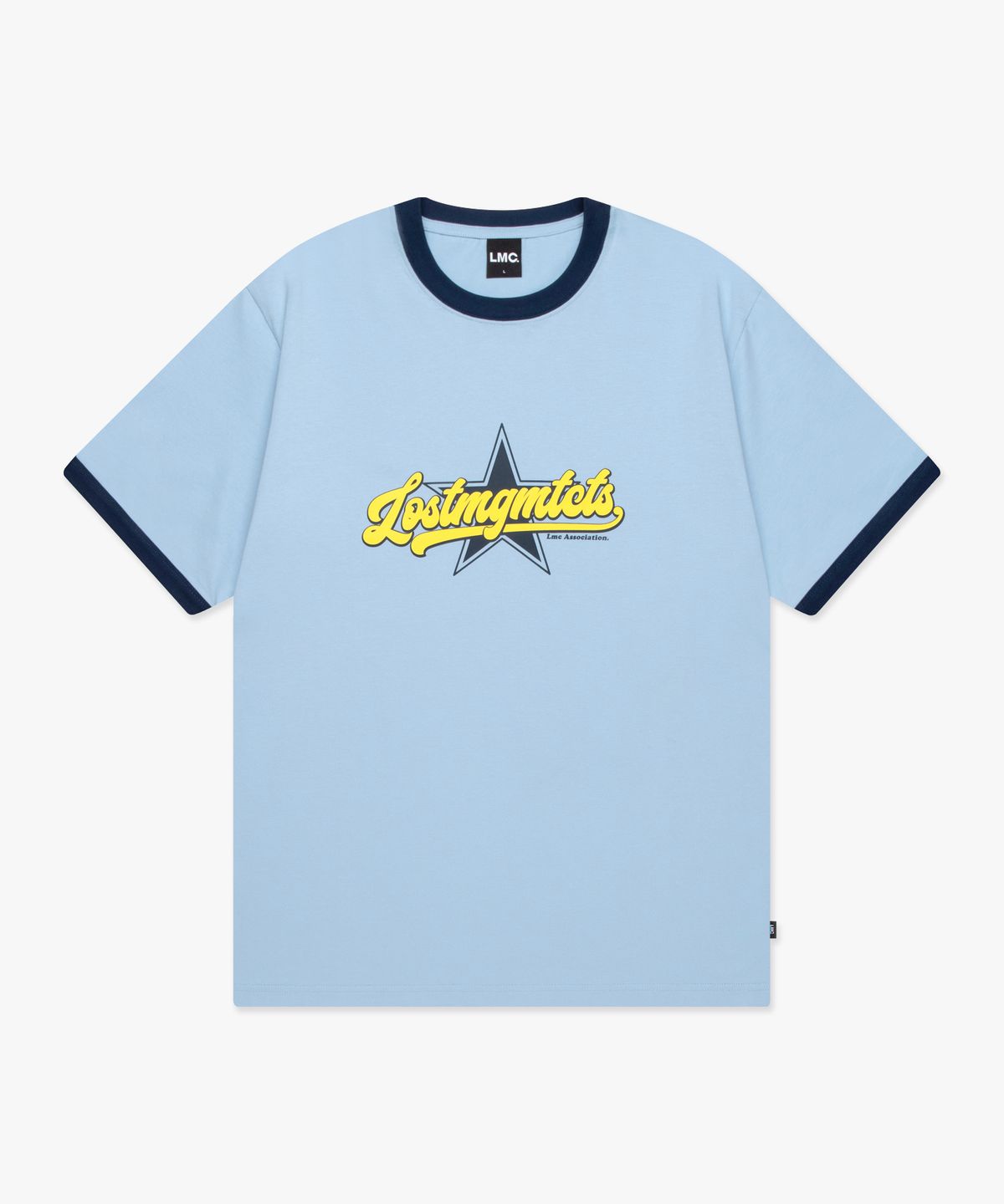 엘엠씨(LMC) STAR RINGER TEE light blue