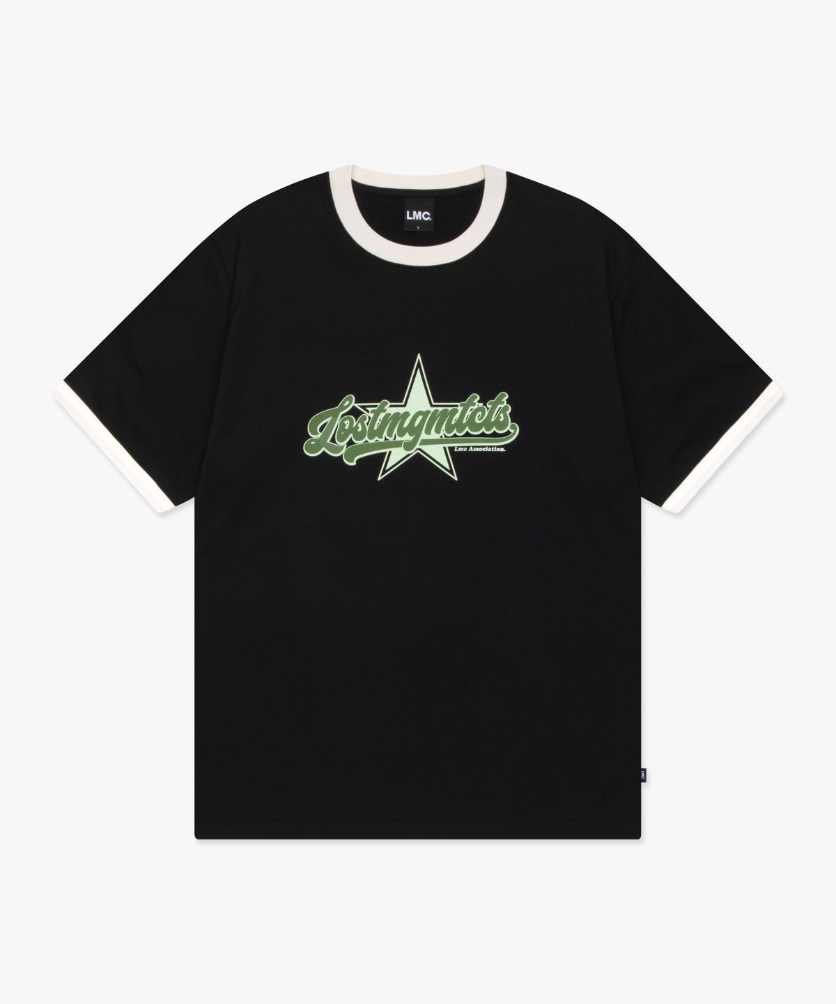 엘엠씨(LMC) STAR RINGER TEE black