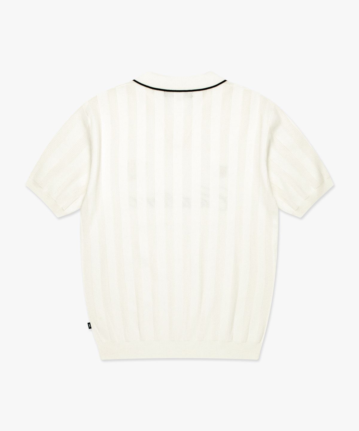 엘엠씨(LMC) MESH KNIT POLO SHIRT ivory