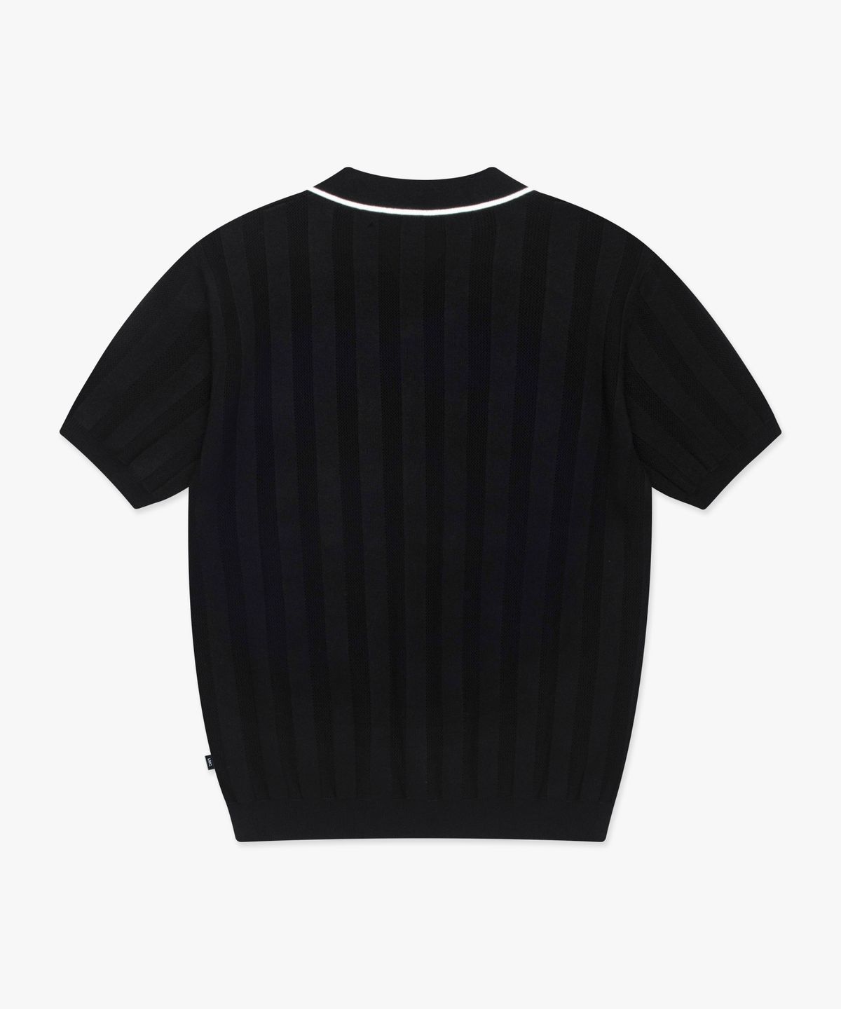 엘엠씨(LMC) MESH KNIT POLO SHIRT black