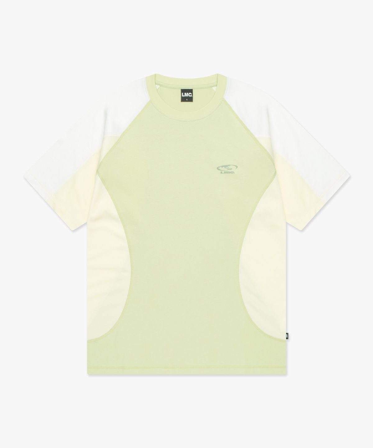엘엠씨(LMC) CURVED LINE TEE lime