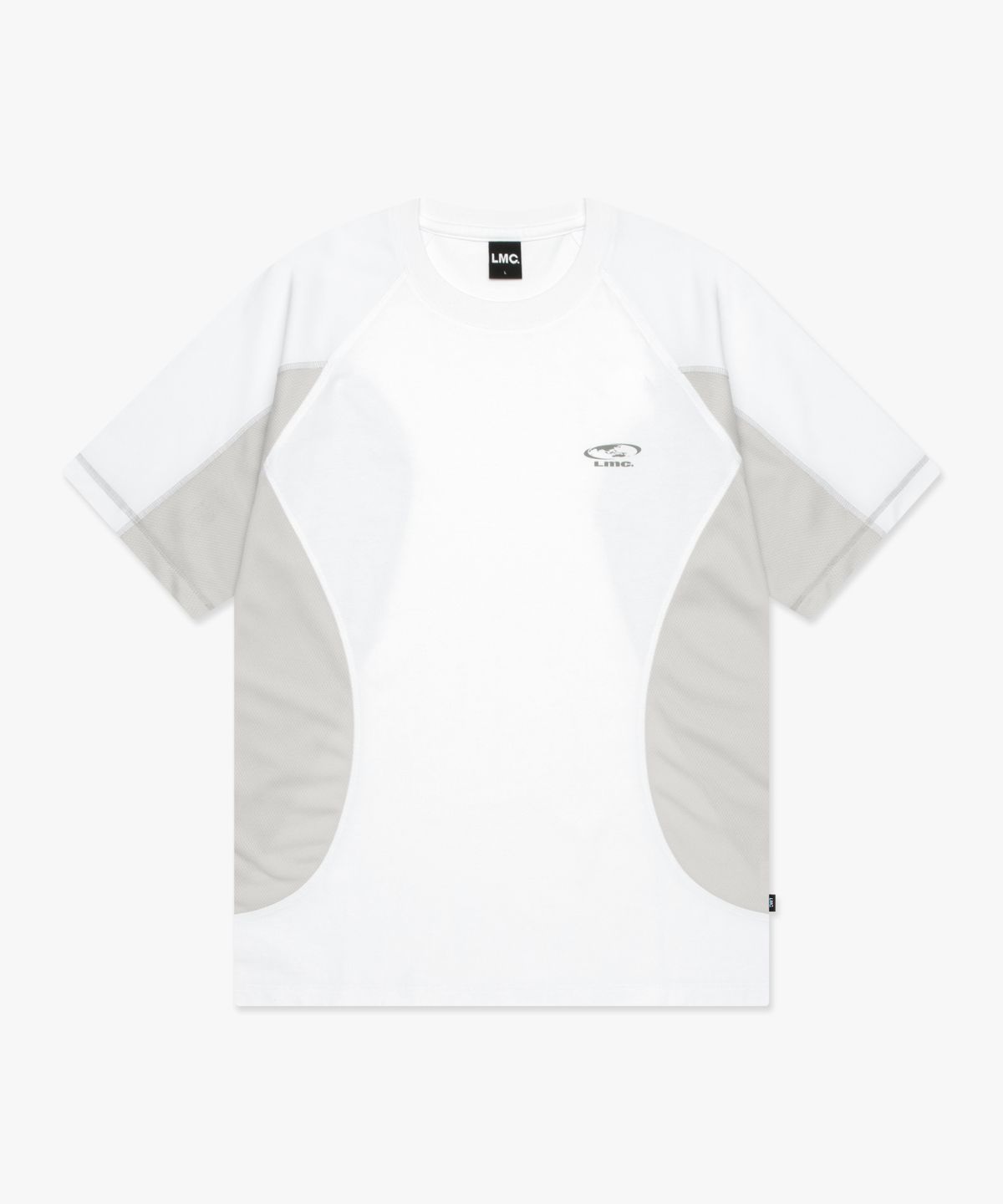 엘엠씨(LMC) CURVED LINE TEE white