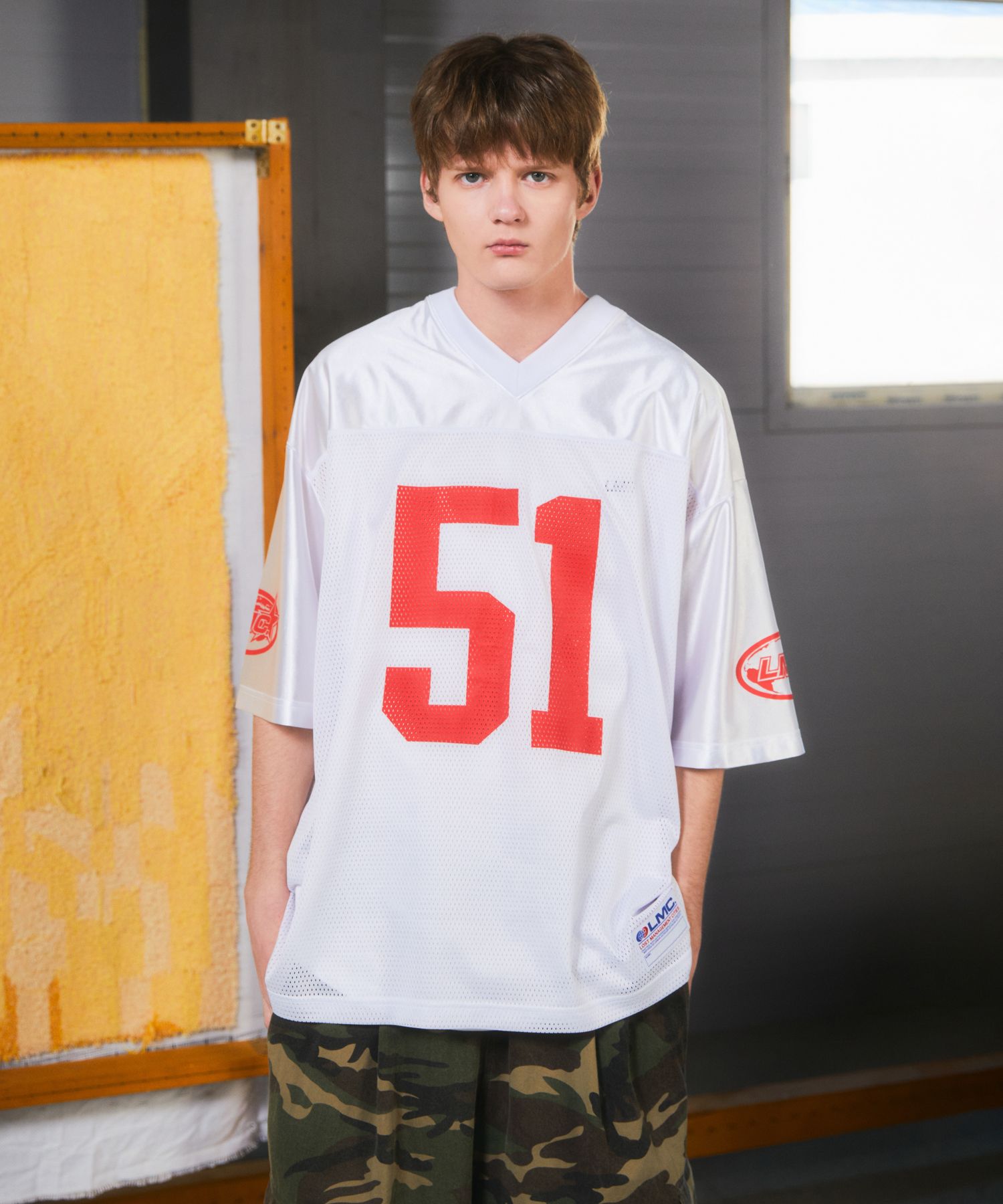 さらに100円引き◆LMC◆STAR FOOTBALL JERSEY LMC