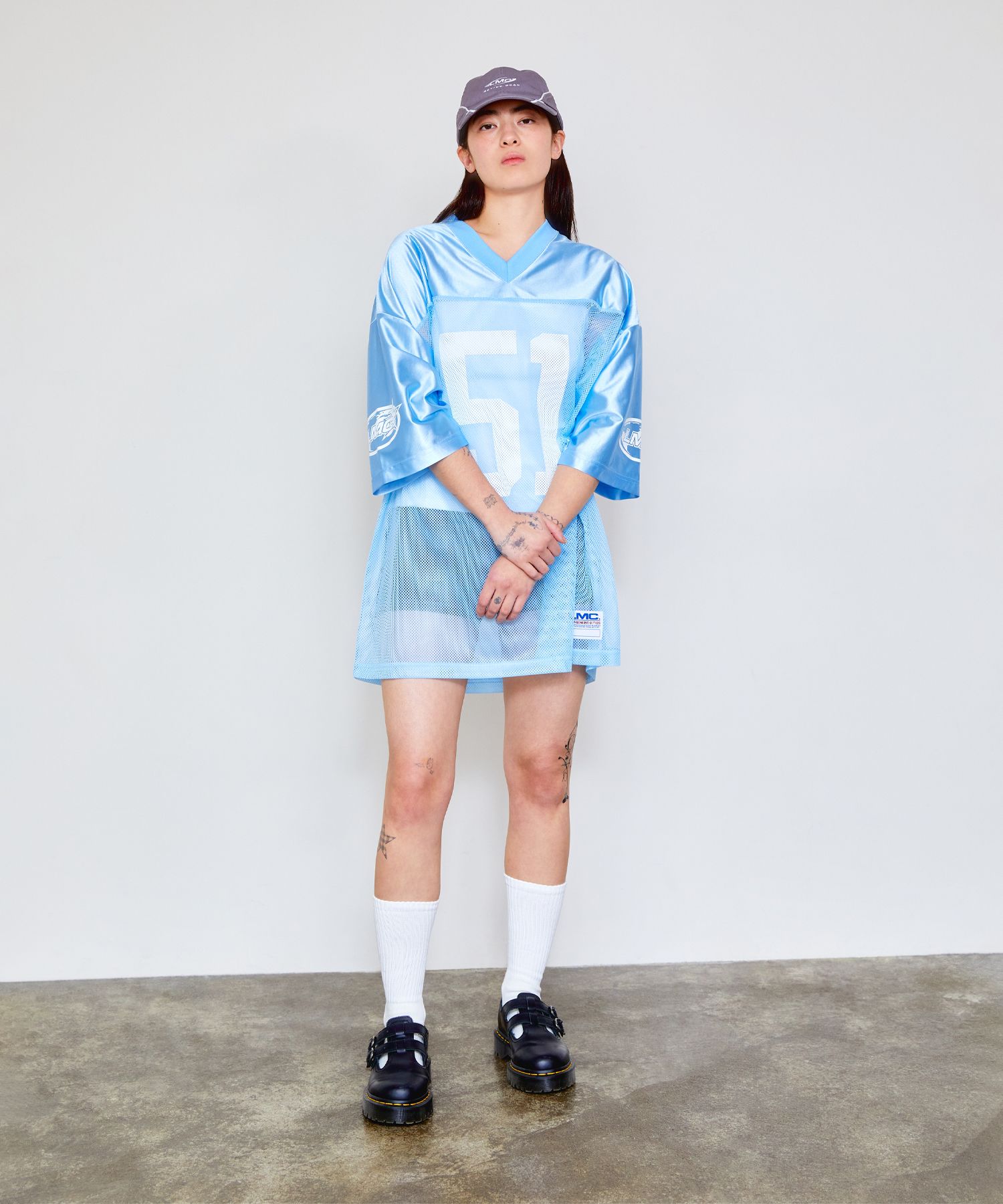 MUSINSA | LMC STAR FOOTBALL JERSEY white