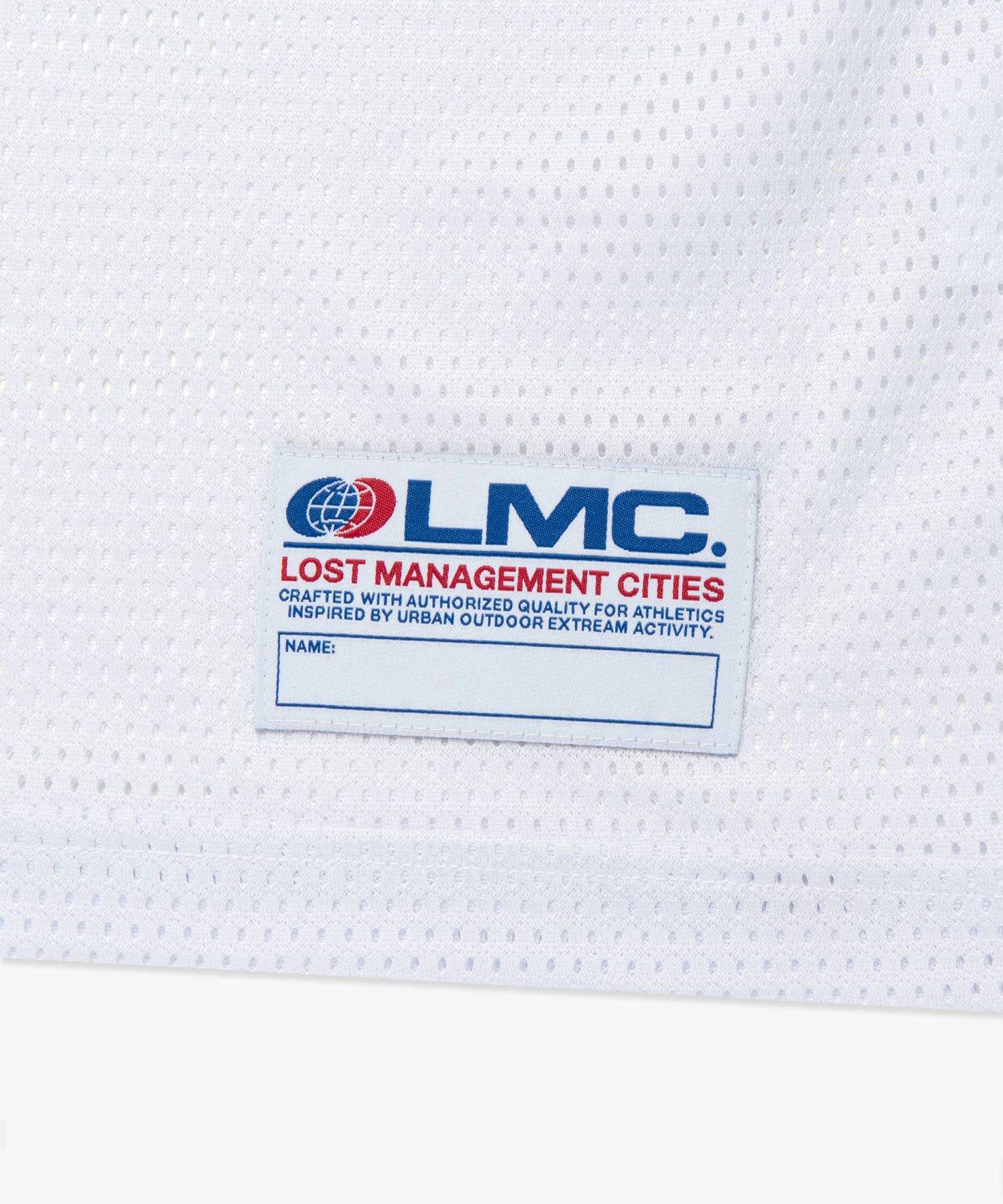 Tシャツ・カットソー LMC STAR FOOTBALL JERSEY white 0LM45STS504WHT STAR FOOTBALL JERSEY white - LMC | 엘엠씨