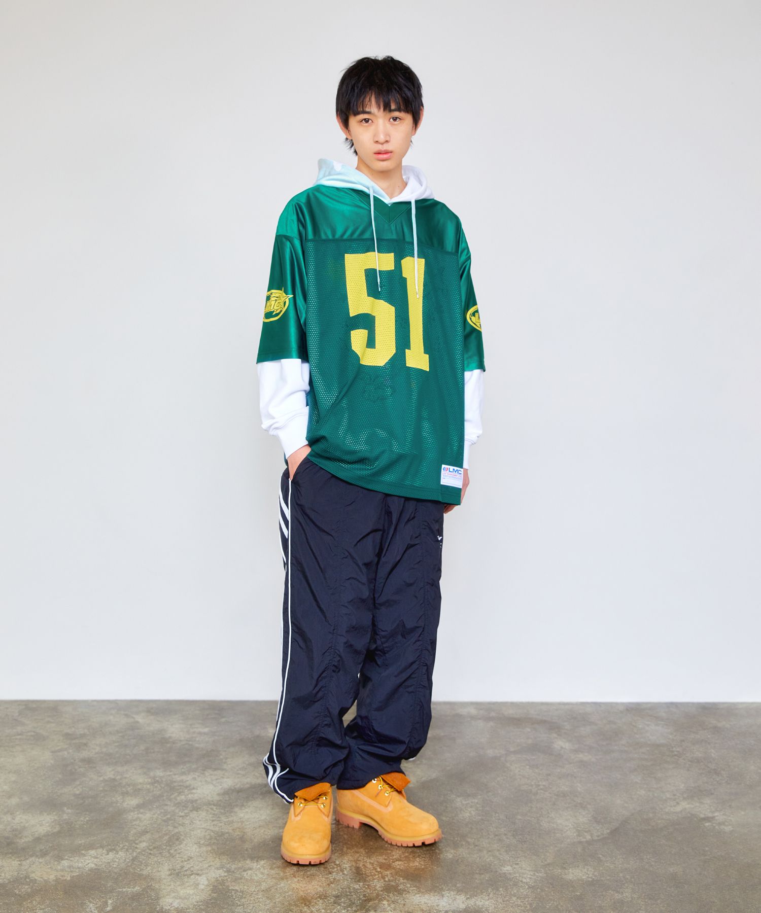 Tシャツ・カットソー LMC STAR FOOTBALL JERSEY 5FT1341 さらに100円引き◇LMC◇STAR FOOTBALL JERSEY (LMC/Tシャツ