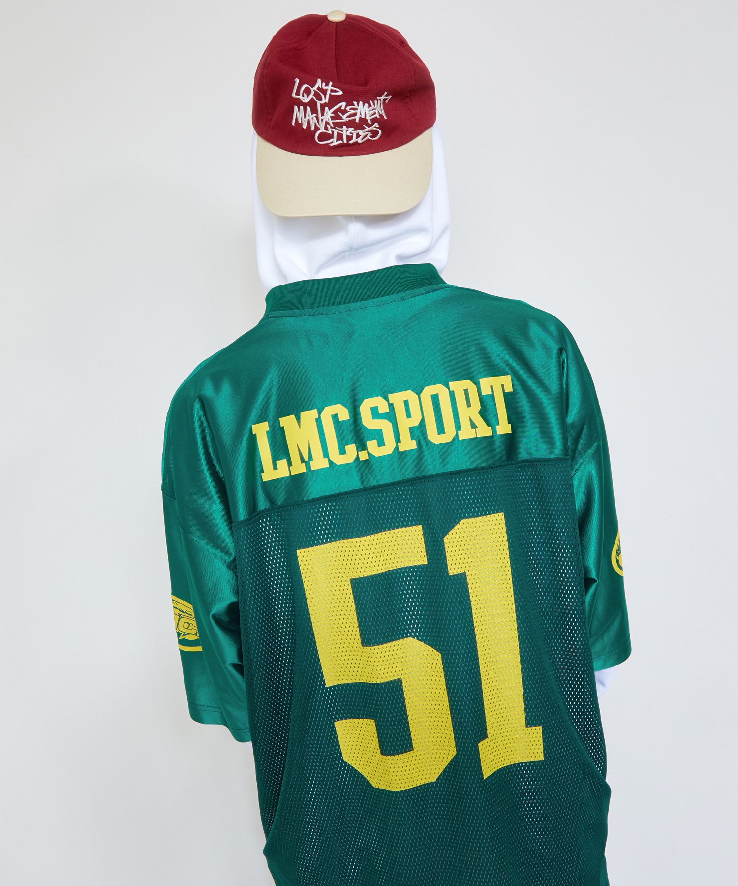 MUSINSA公式 | LMC STAR FOOTBALL JERSEY black