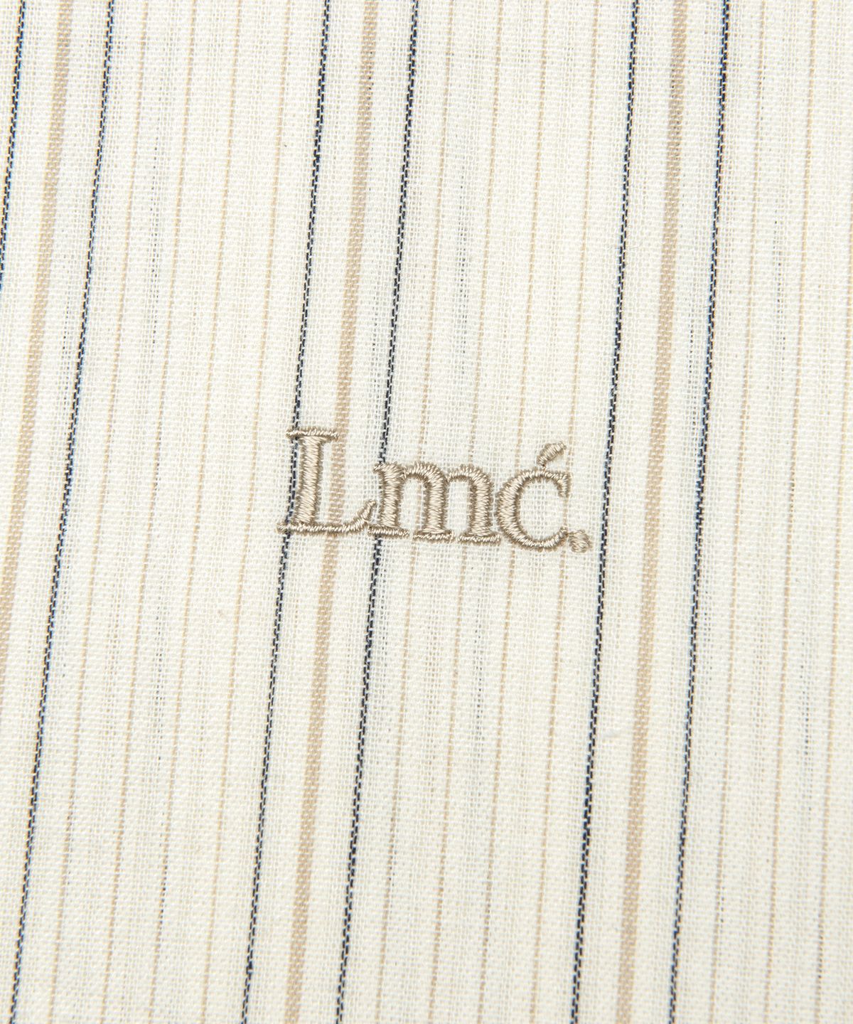 엘엠씨(LMC) NEW CLASSIC LOGO SHEER SHIRT ivory