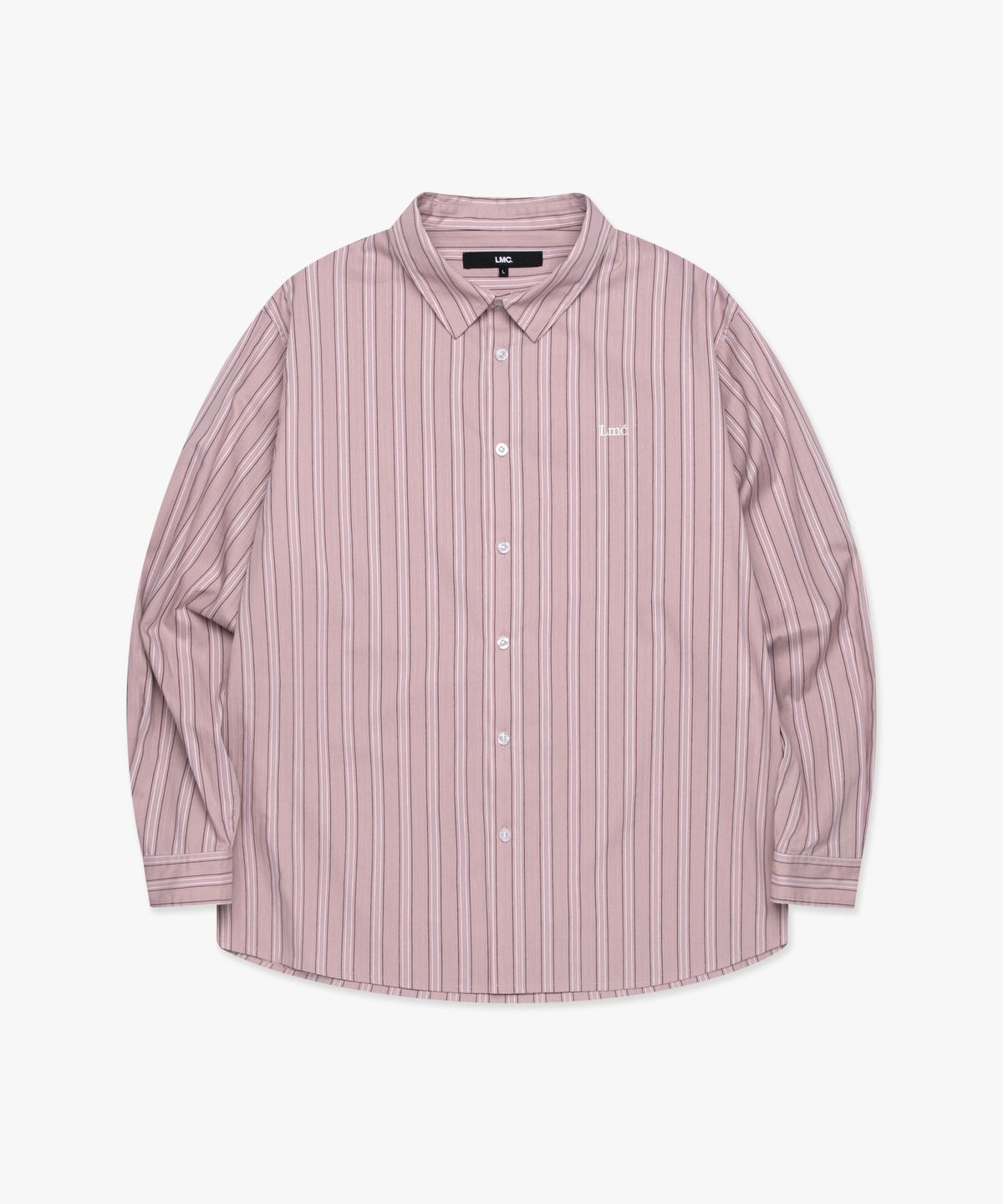 엘엠씨(LMC) NEW CLASSIC LOGO SHEER SHIRT pink
