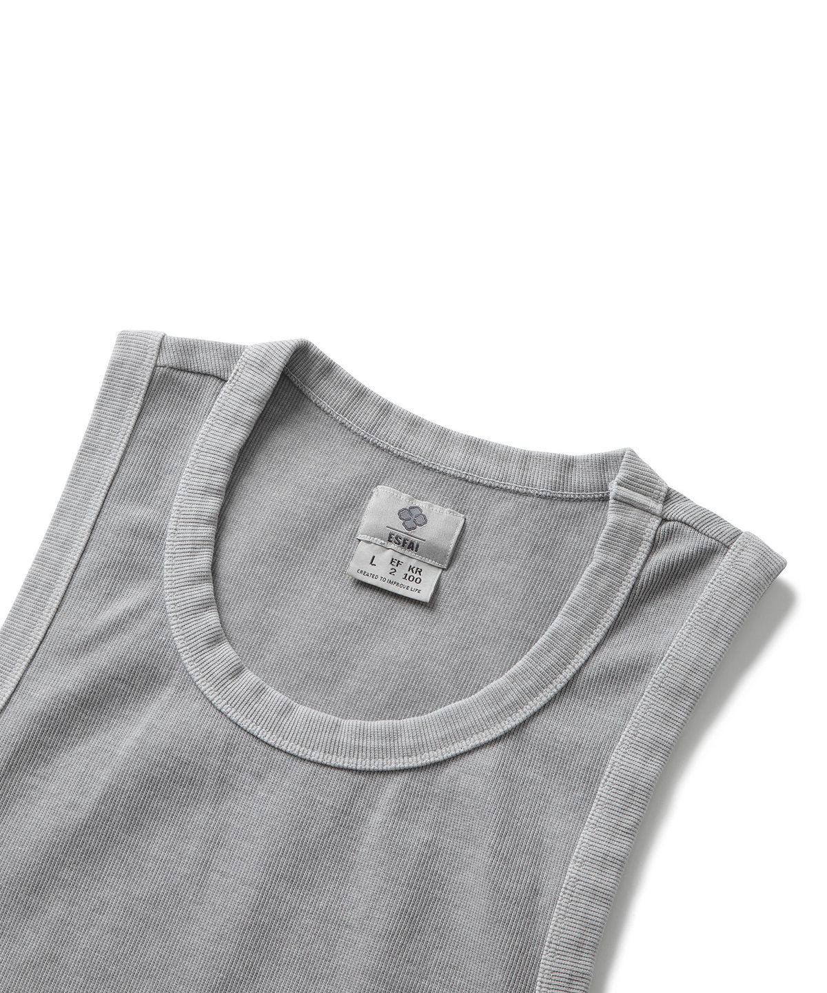 에스파이(ESFAI) VTG SLEEVELESS (VINTAGE GREY)