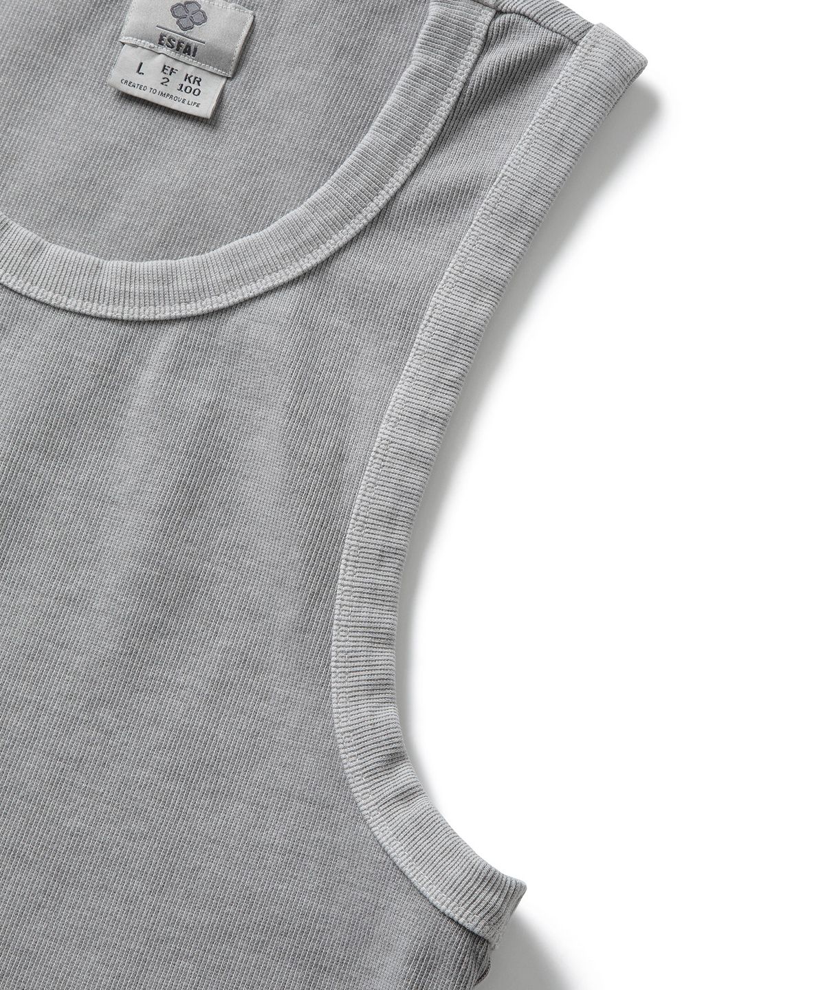에스파이(ESFAI) VTG SLEEVELESS (VINTAGE GREY)