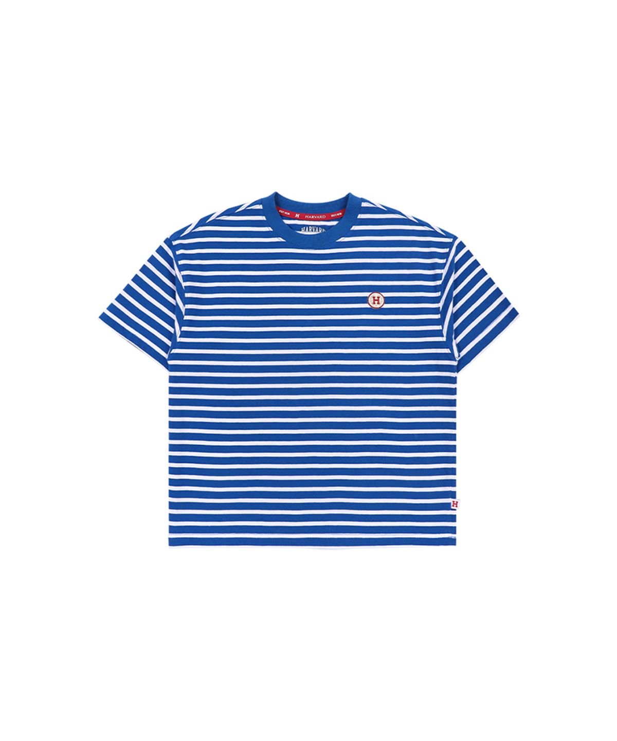 하버드 키즈(HARVARD KIDS) 마린 스트라이프 티셔츠 HJPTHSD24079