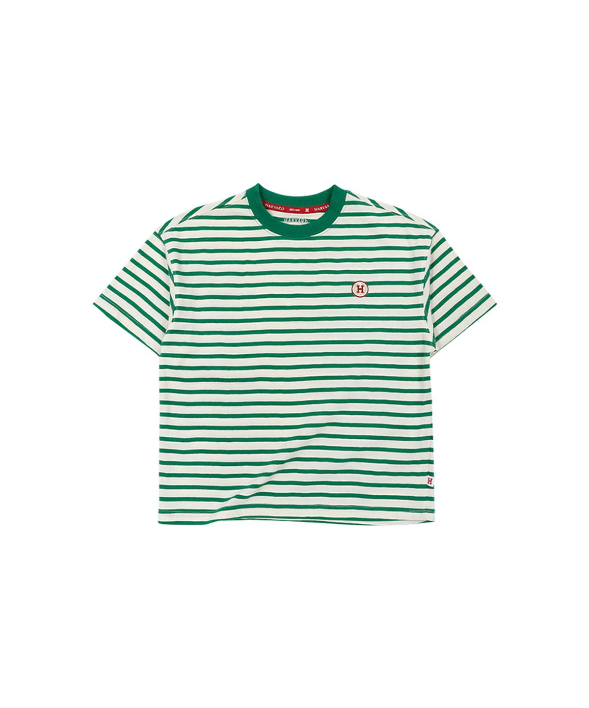 하버드 키즈(HARVARD KIDS) 마린 스트라이프 티셔츠 HJPTHSD24079