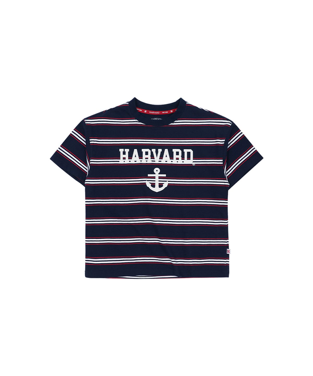하버드 키즈(HARVARD KIDS) 하버드 스트라이프 티셔츠 HJPTHSD24080