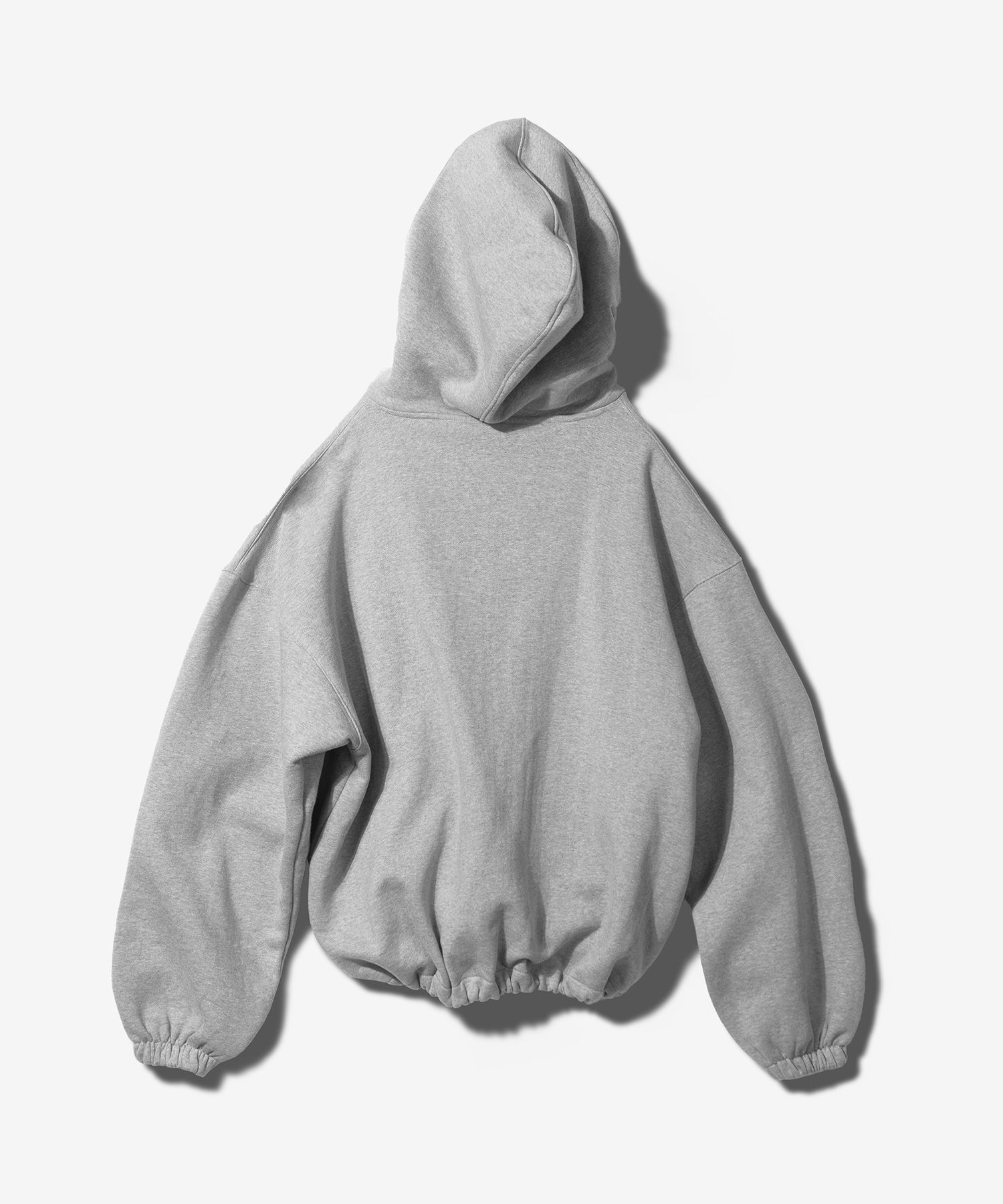 【FANSHOW】NEVER DIPLOMA UNBALANCED RAW EDGE SWEATSHIRTS MUSINSA | FANSHOW NEVER DIPLOMA STRING MID LENGTH HOODIE